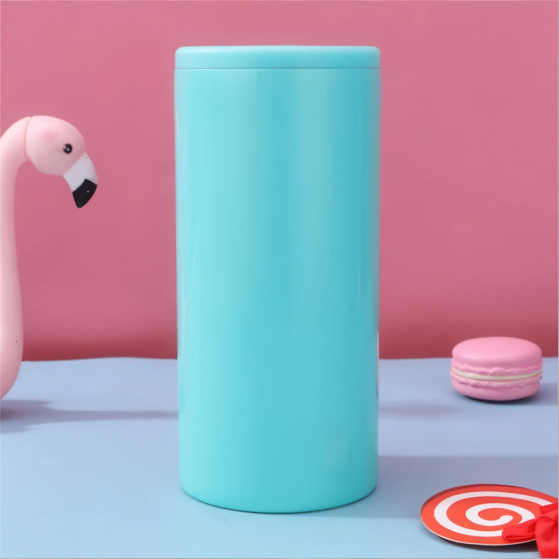 12 oz Stainless Steel Skinny Can Cooler - Image 8