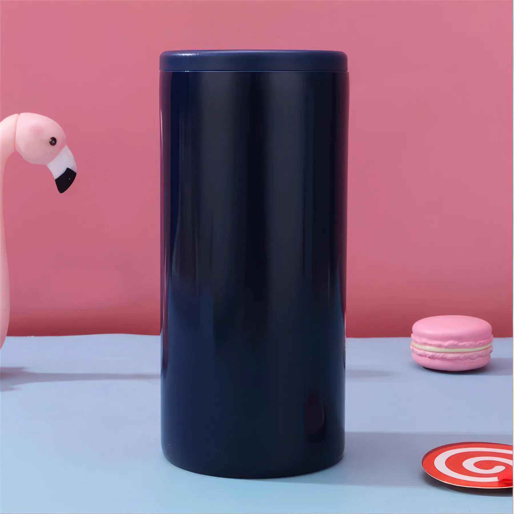 12 oz Stainless Steel Skinny Can Cooler - Image 3