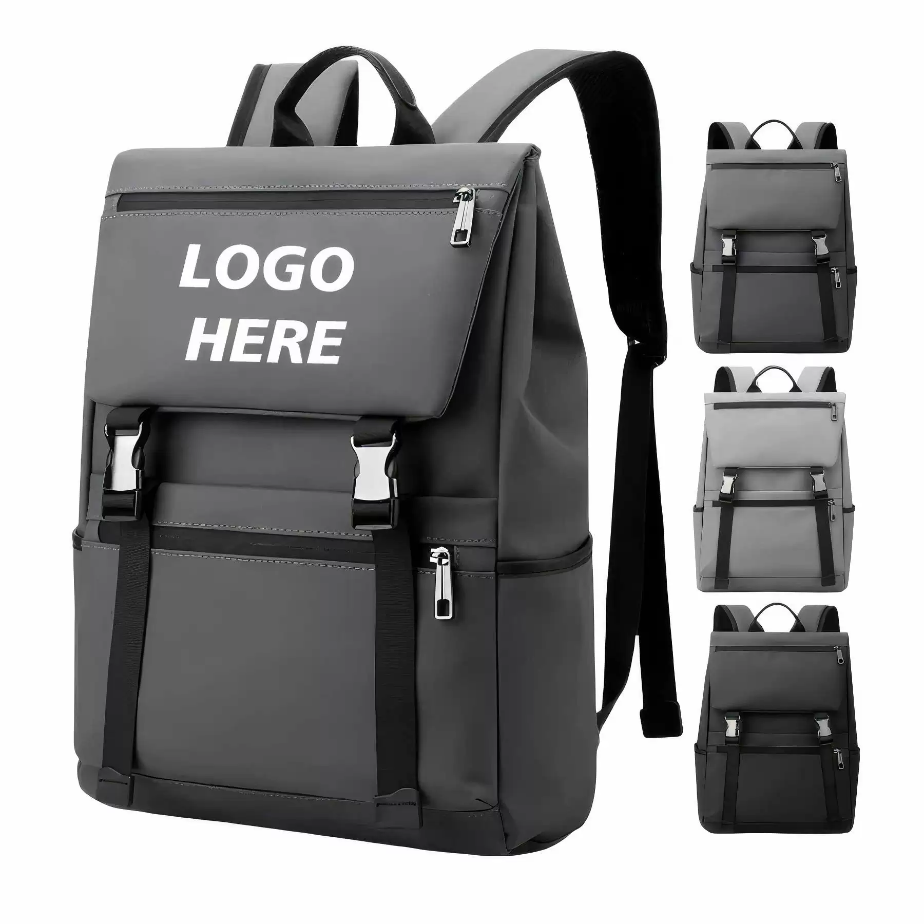 Custom Waterproof Tech Backpack with Laptop Compartment