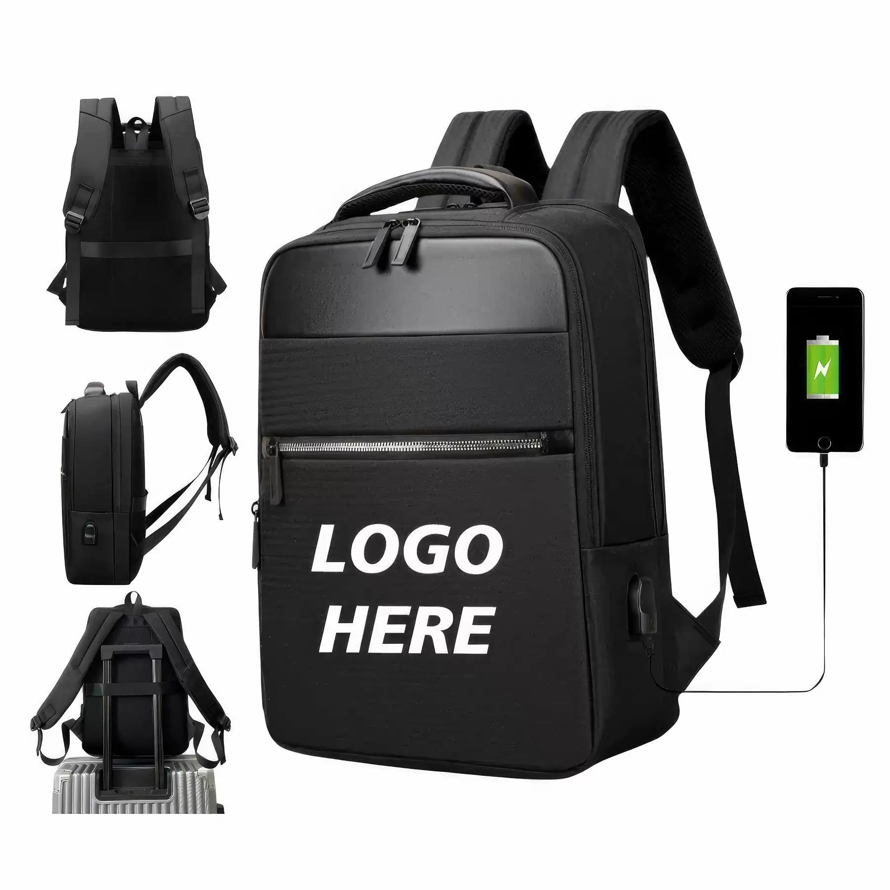 Custom Waterproof Laptop Backpacks with USB Port
