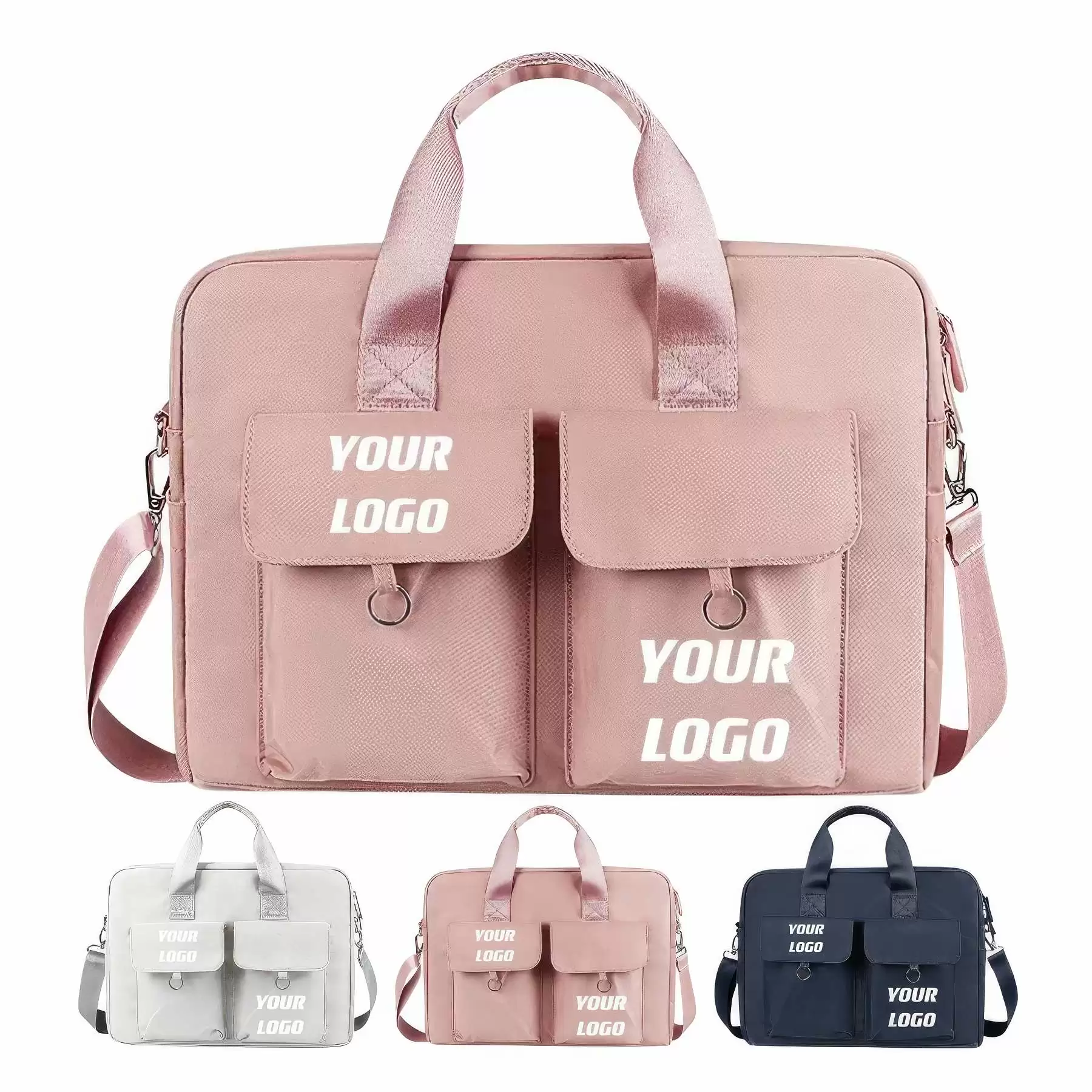 Laptop Briefcase & Messenger Bag Fit 15.6 Inch Notebook