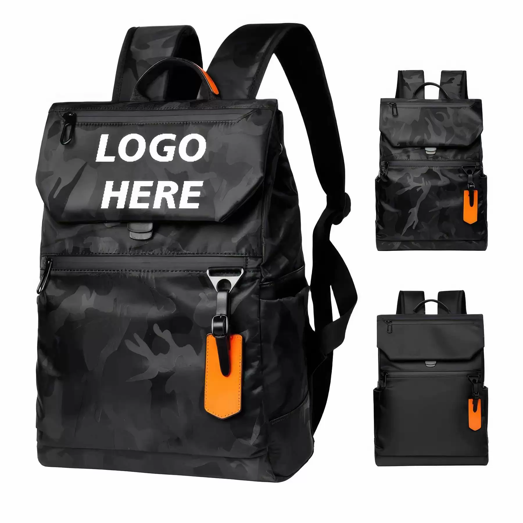 Custom Waterproof Daypack Laptop Backpacks For Men Women