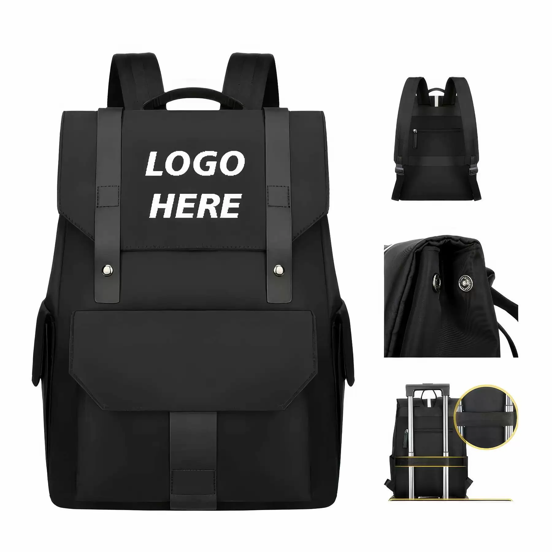 Custom Waterproof Tech Backpack with Laptop Compartment