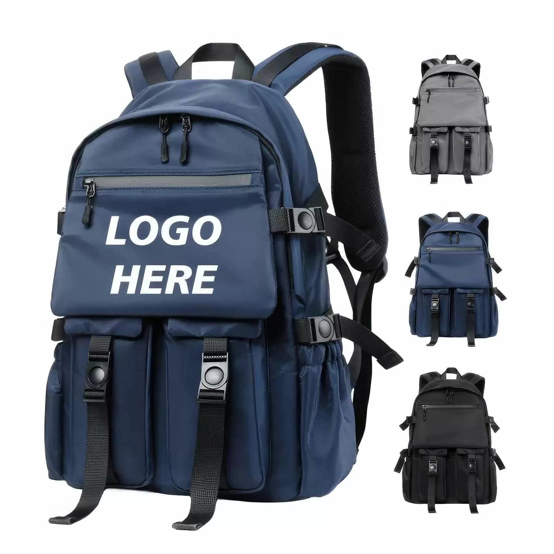 Custom Waterproof Tech Backpack with Laptop Compartment