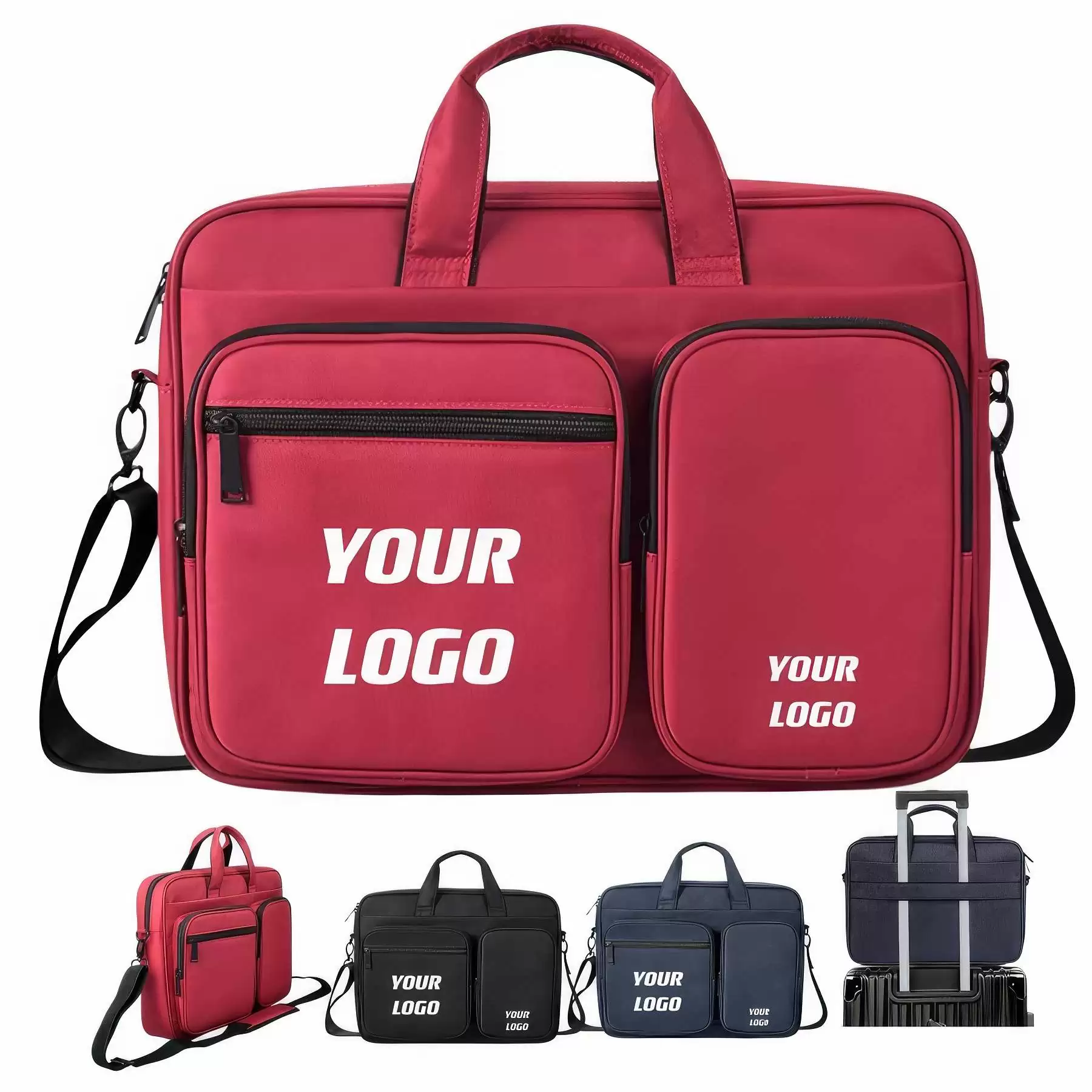 15 Inch Laptop Briefcase & Messenger Bag