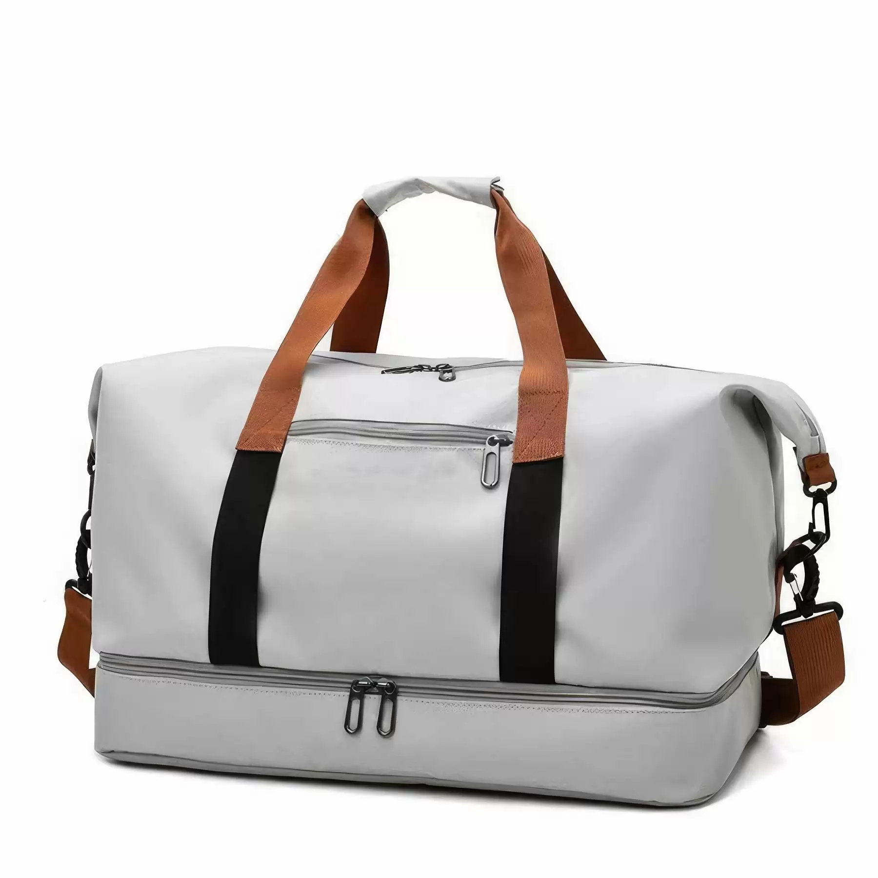 Sports Gym Bag With Wet Pocket & Shoes Compartment - Image 2