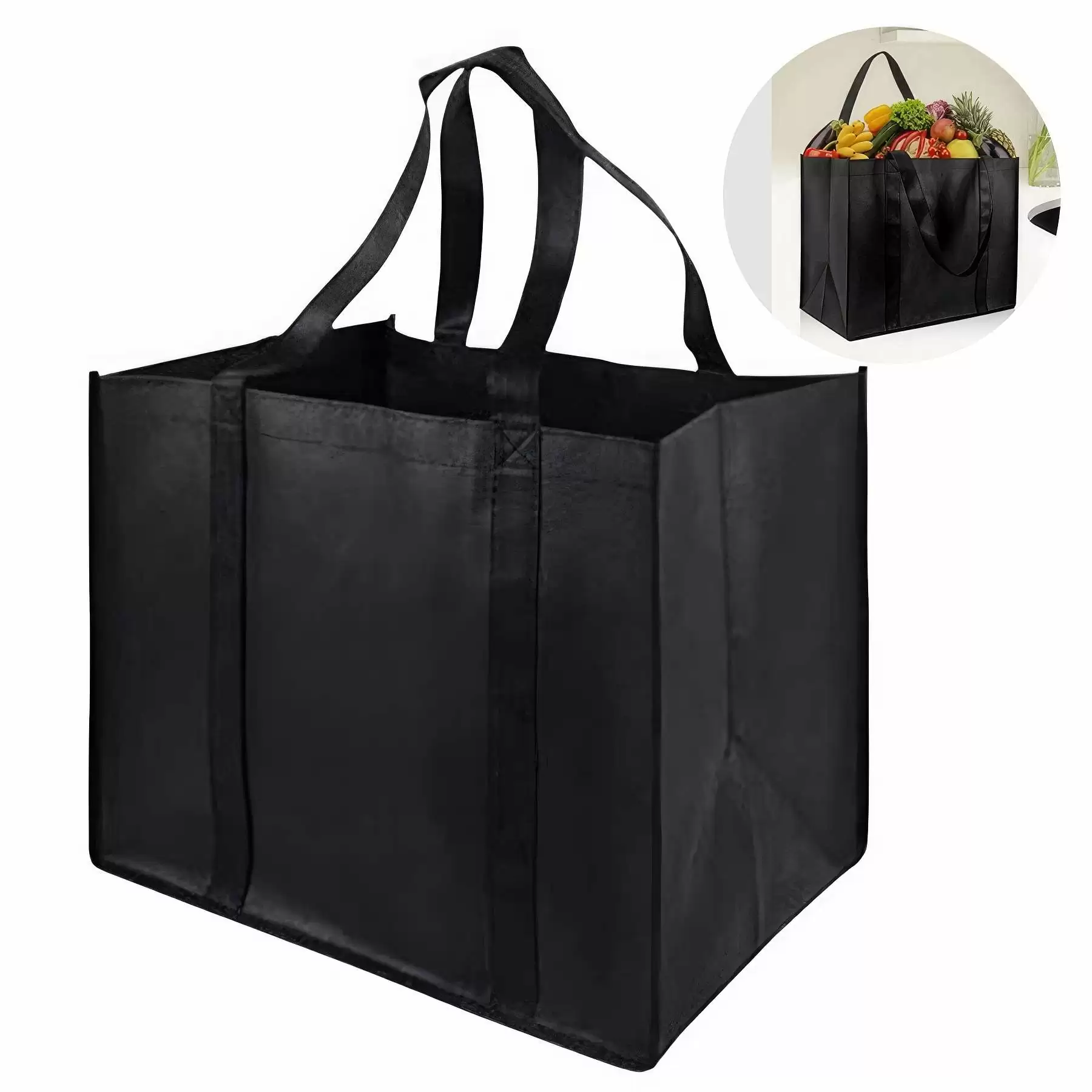 Large Non-woven Tote Bag For Shopping - Image 2