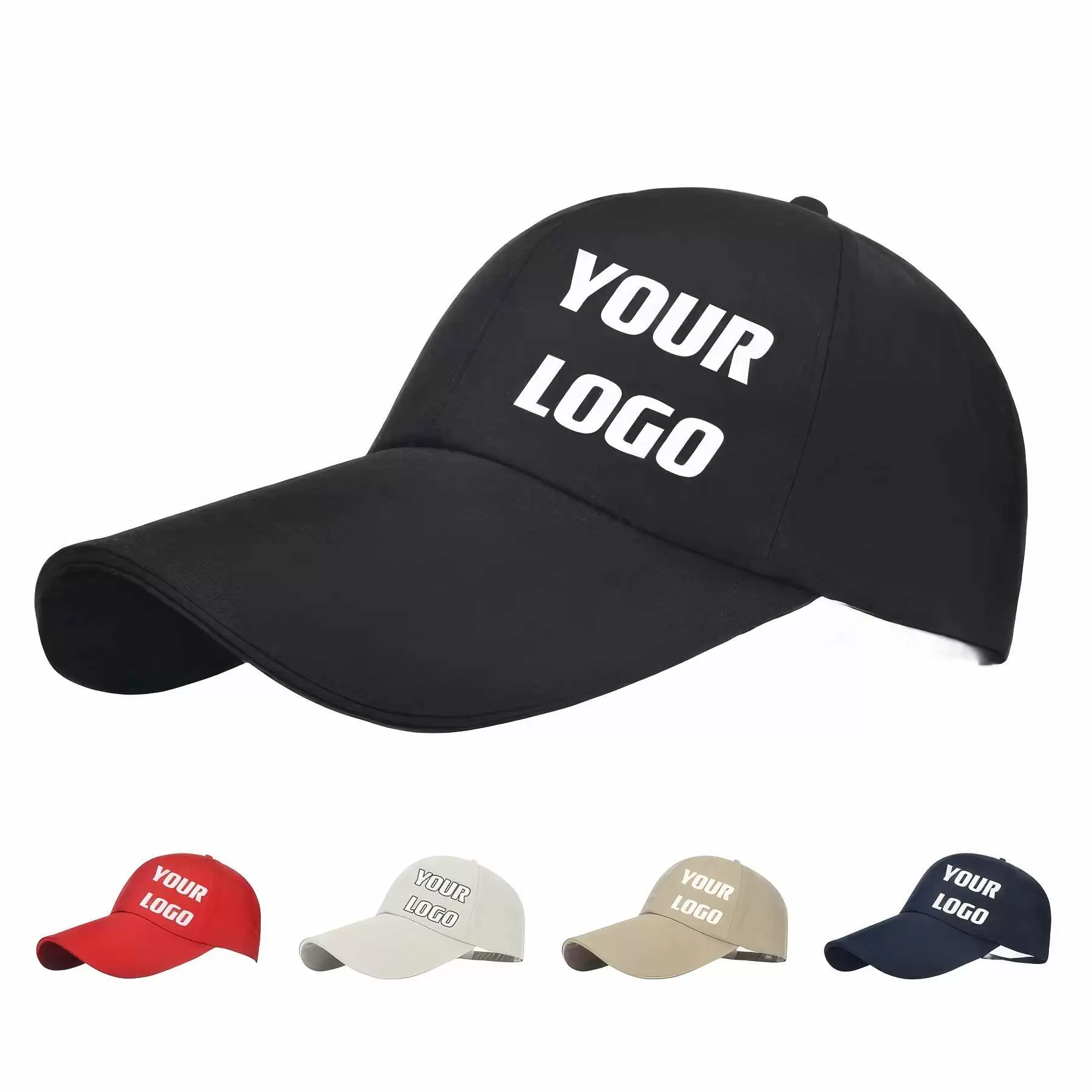 Long Brim Baseball Cap & Trucker Hats