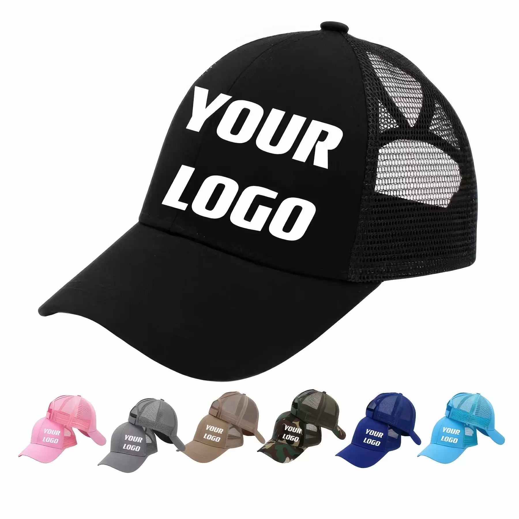 Mesh Baseball Cap & Trucker Hats