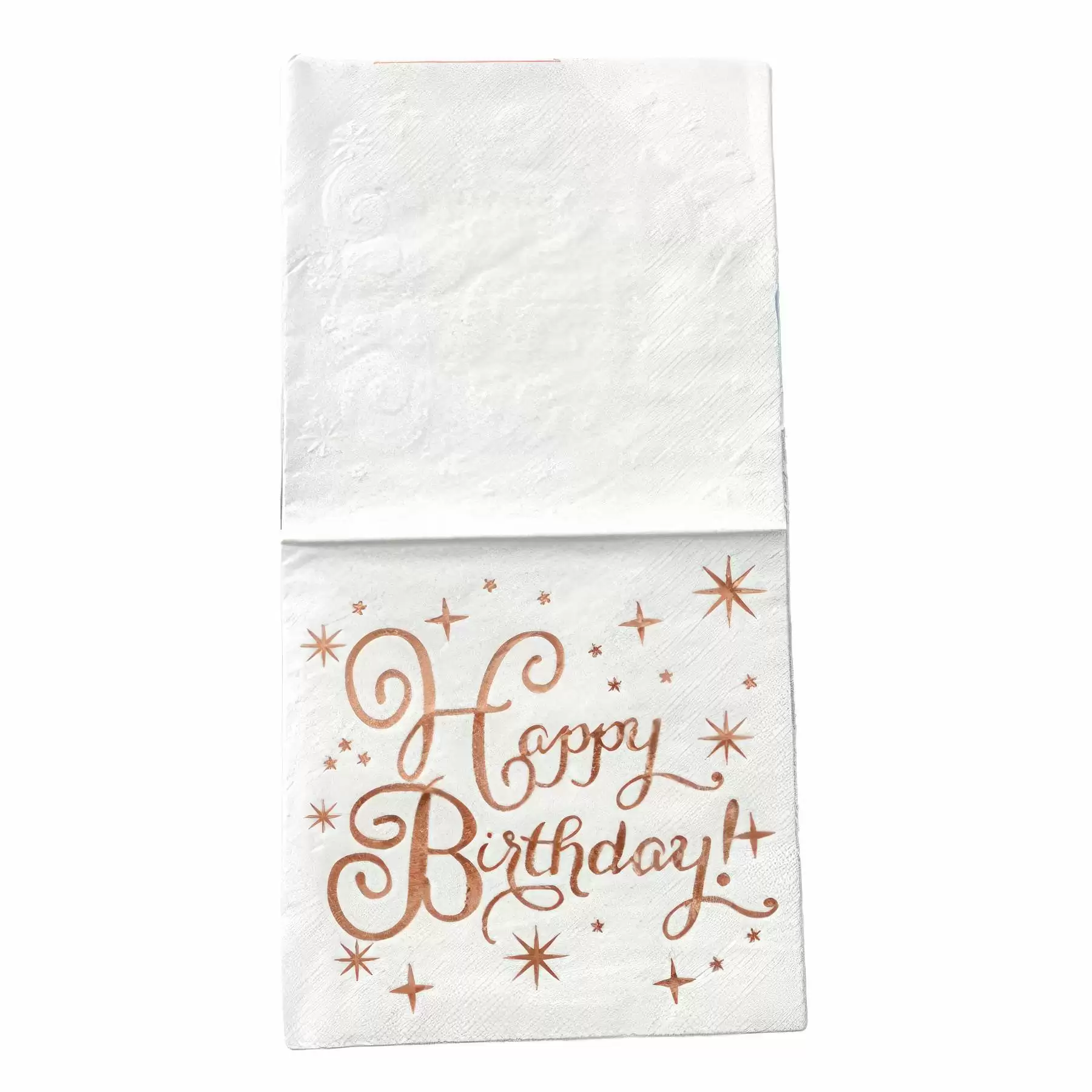 Custom Gold Stamping Disposable Paper Napkins - Image 2