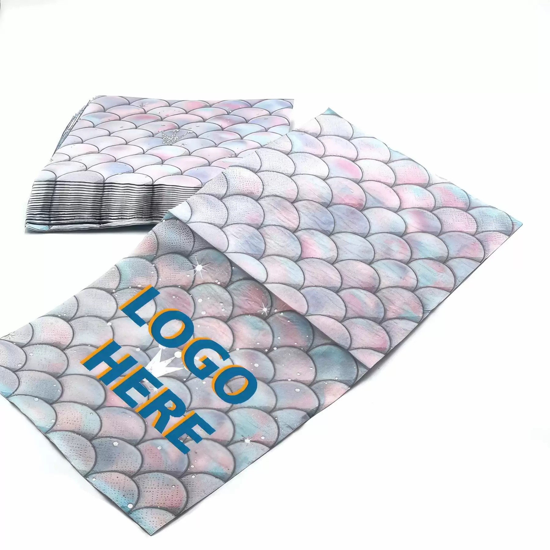 Custom Gold Foil Disposable Paper Napkins