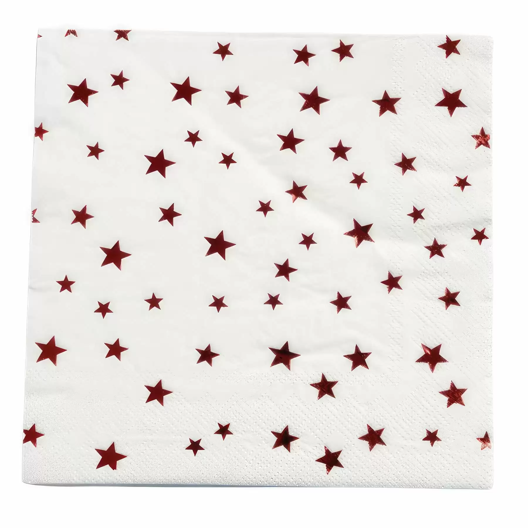 Custom Gold Star Luncheon Napkins Paper - Image 2