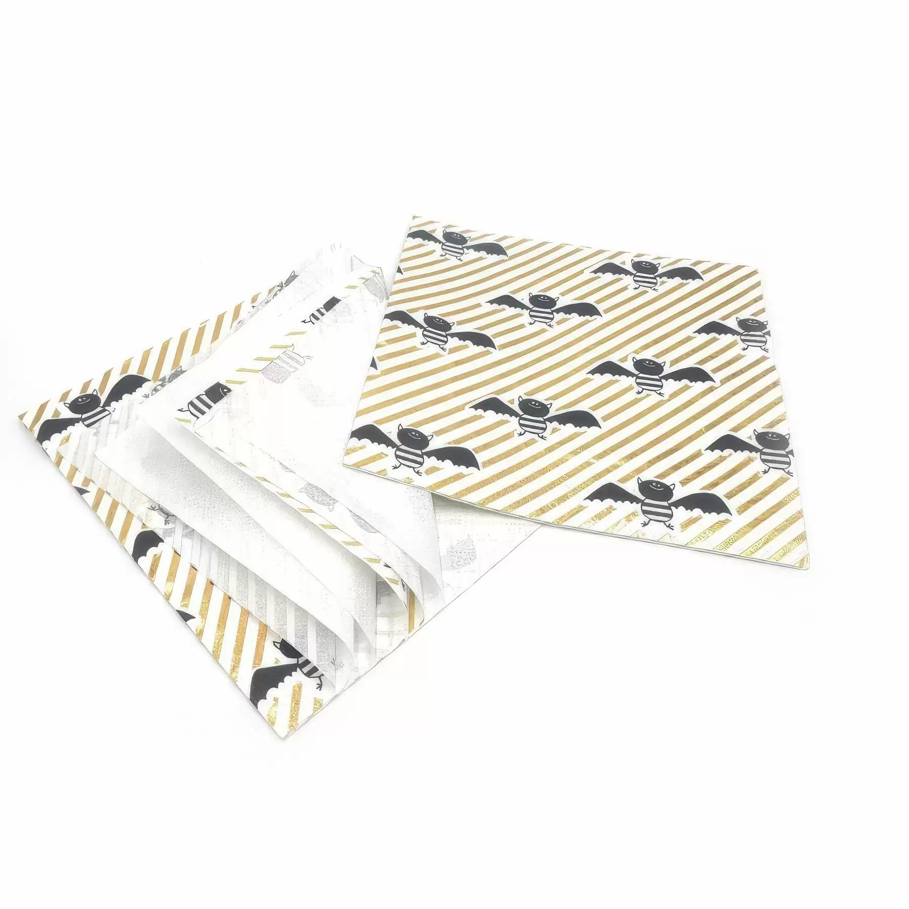 Custom Gold Foil Bee Disposable Paper Napkins - Image 2