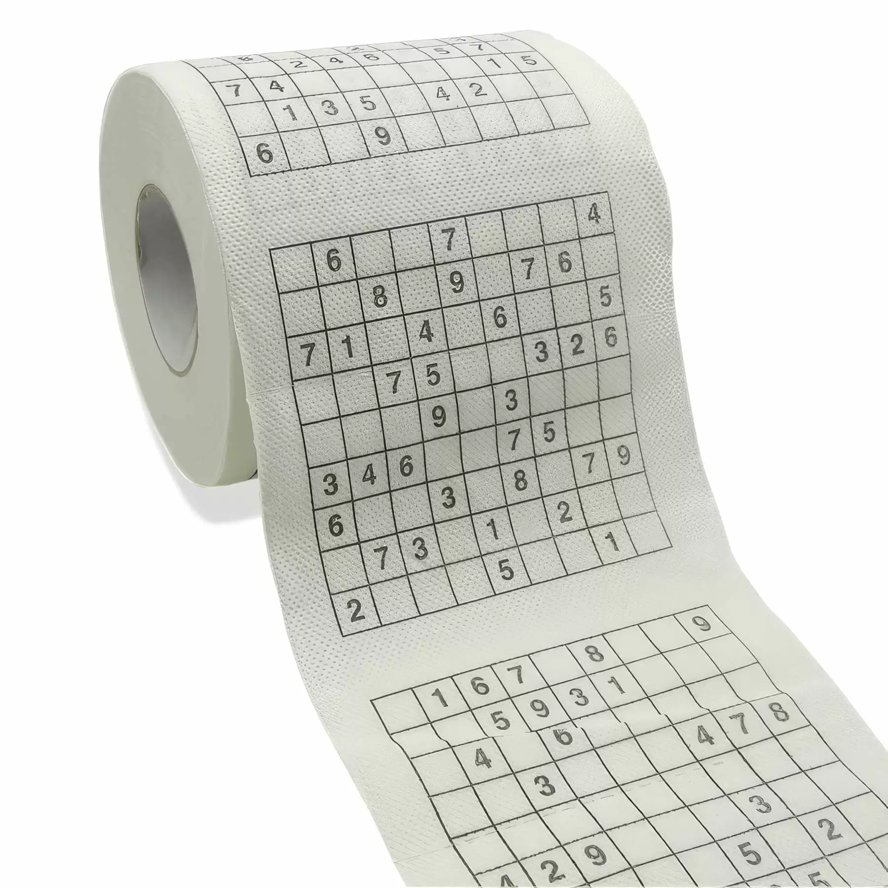 Custom Sudoku Printed Toilet Paper - Image 2
