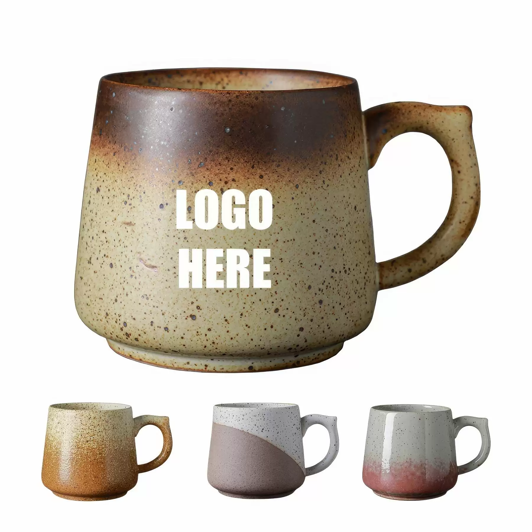 Custom 12 Oz Vintage Ceramic Mug