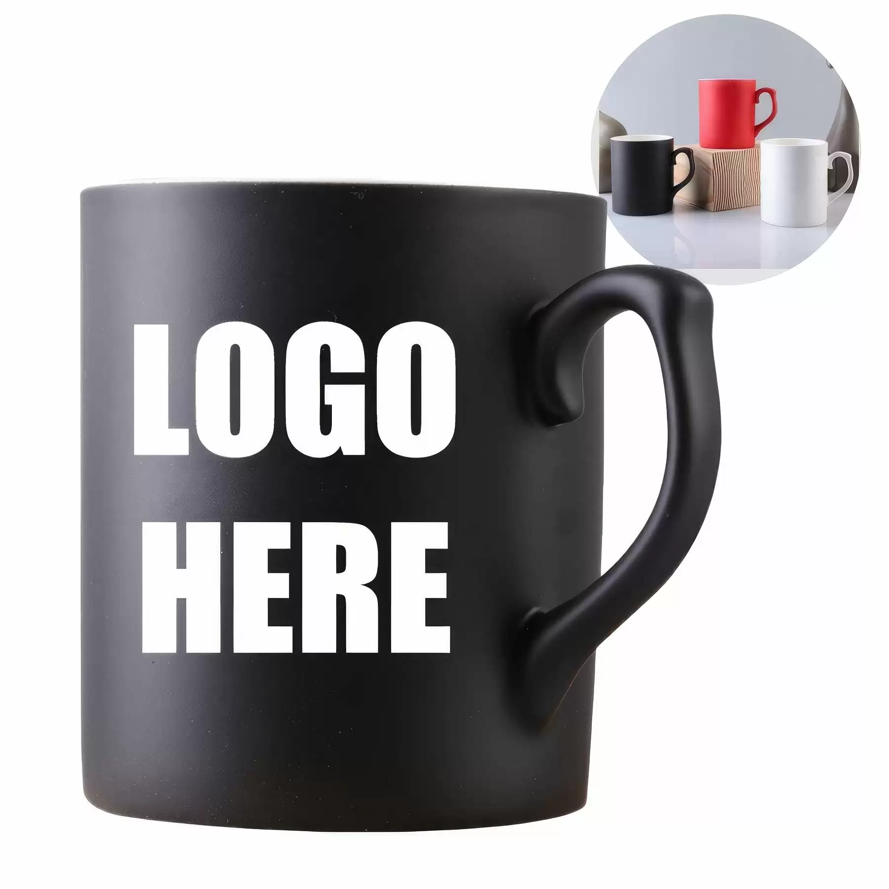 Custom 12 oz Ceramic Latte Mug