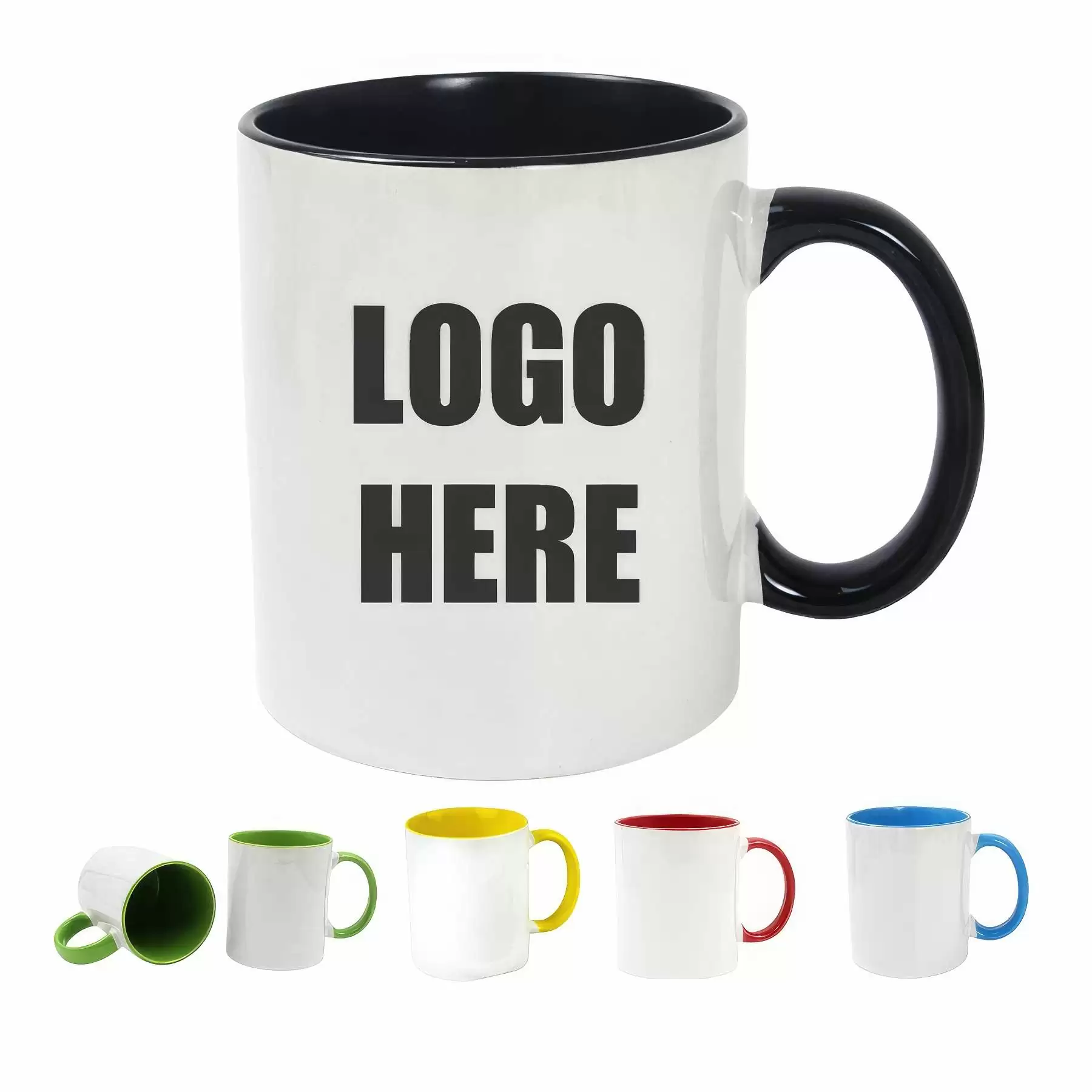 Custom 12 Oz Color Ceramic Mug