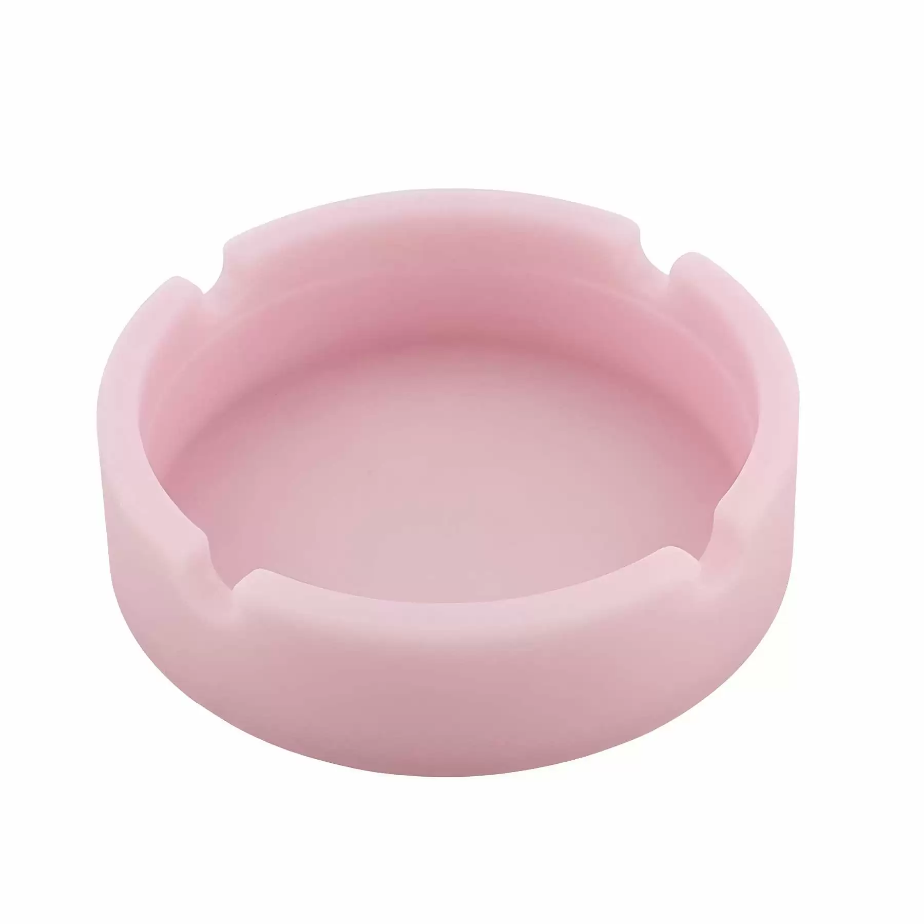 Custom Circular Silicone Ashtray - Glow in the Dark - Image 2