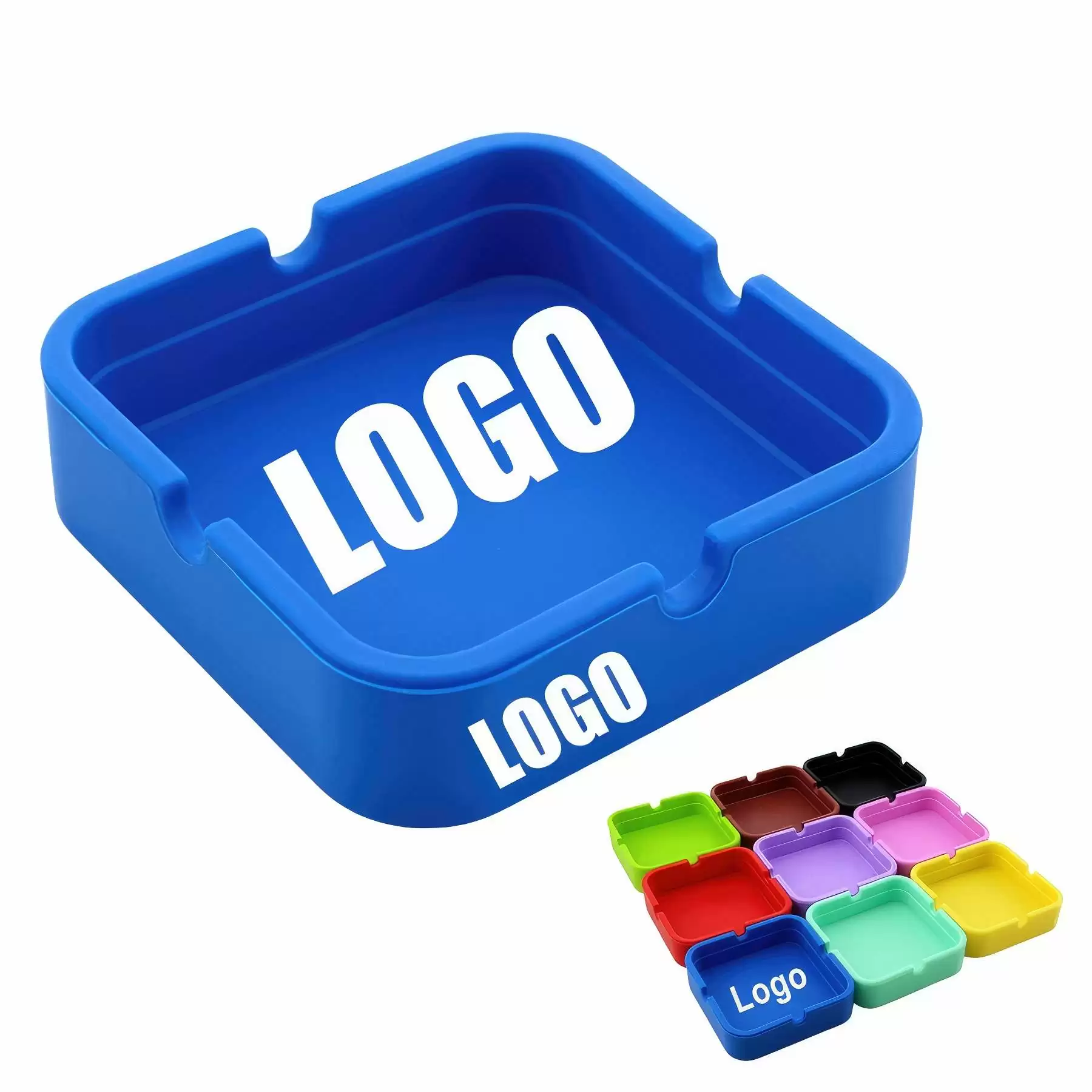 Custom High Temperature Resistant Silicone Ashtray