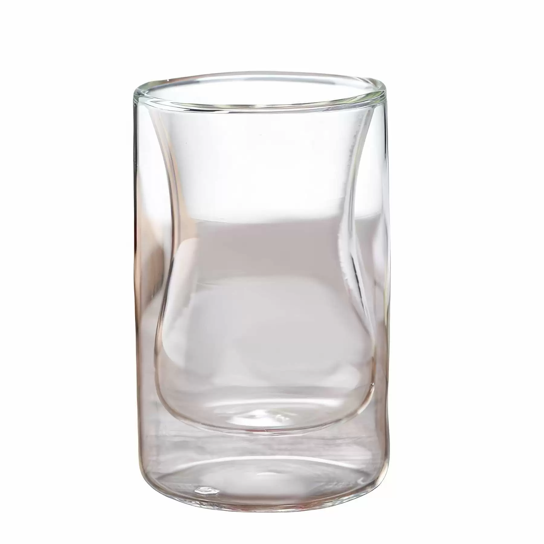 Custom 10 oz Double Wall Glass Coffee Mugs - Image 2