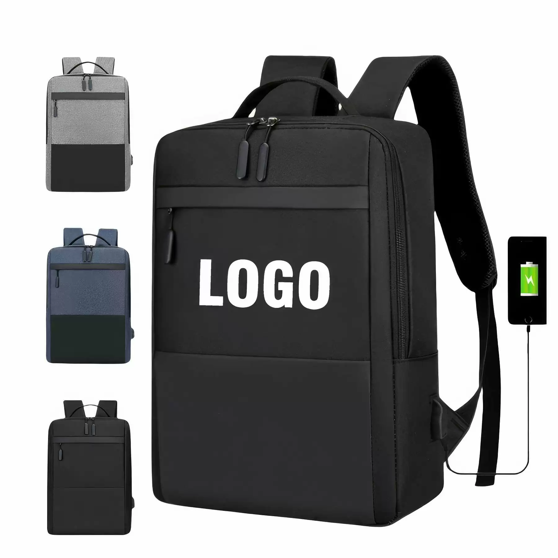 Custom Laptops Backpack with USB Charging Port