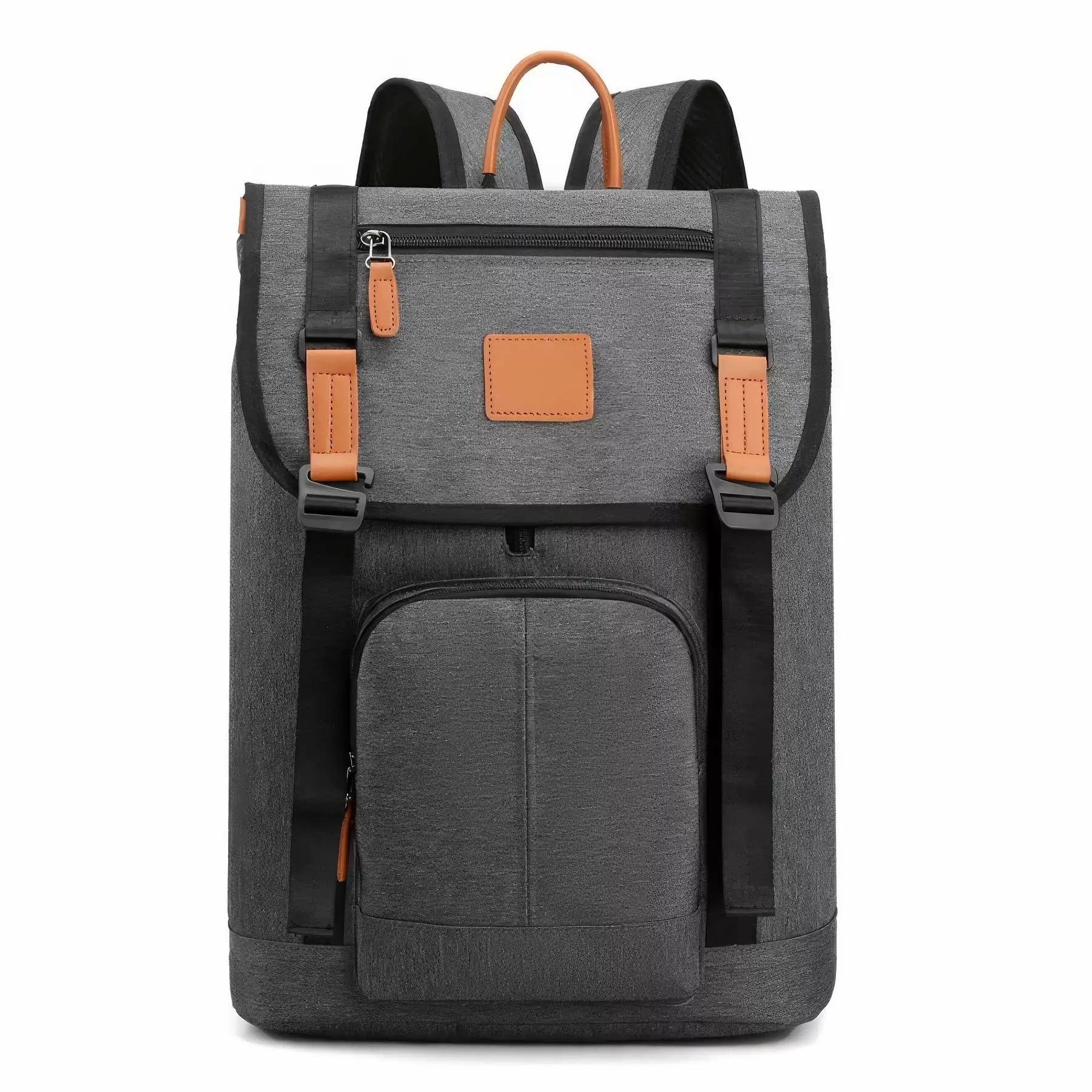 Custom Waterproof Laptop Backpack with USB Charging Port - Image 2