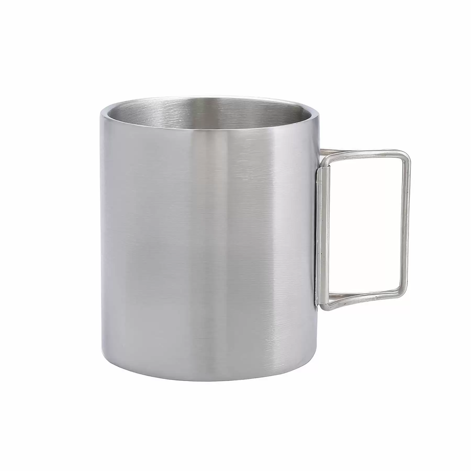 Custom 7.5 oz Double Walled Stainless Steel Camping Mugs - Image 2