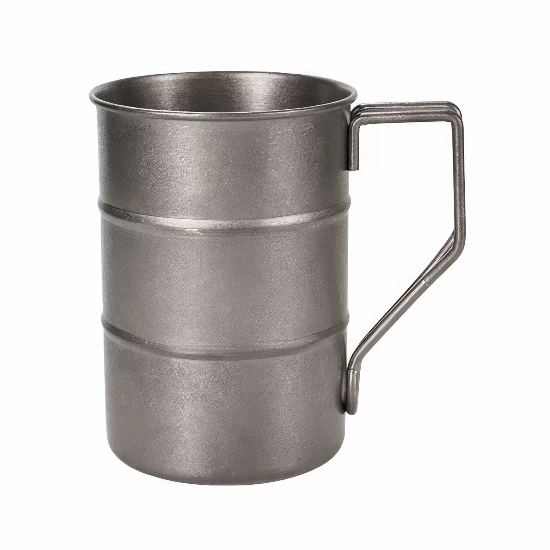 Custom 13 oz Stainless Steel Big Grip Beer Mug - Image 2