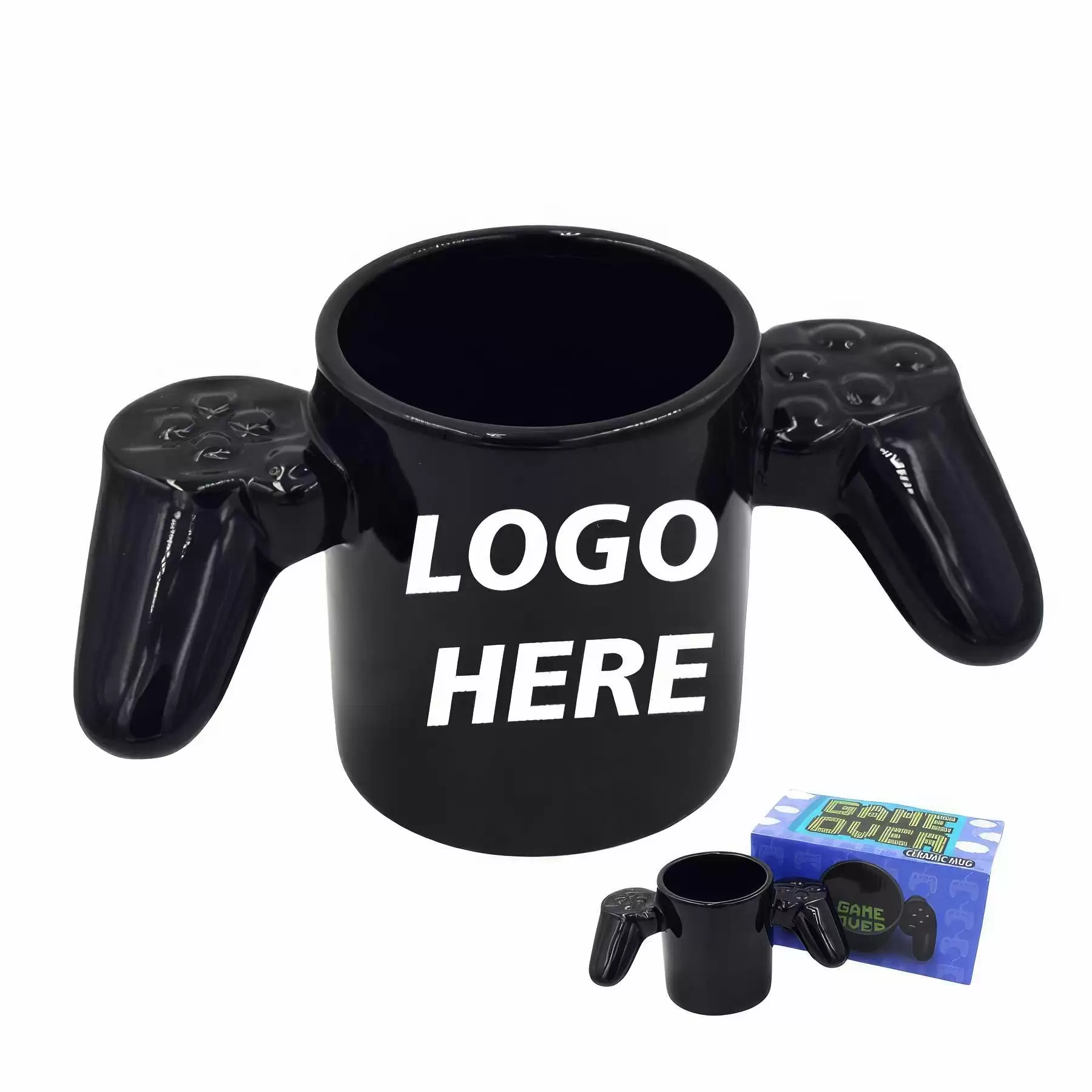 Custom 11 oz Ceramic Game Over Coffee Mug