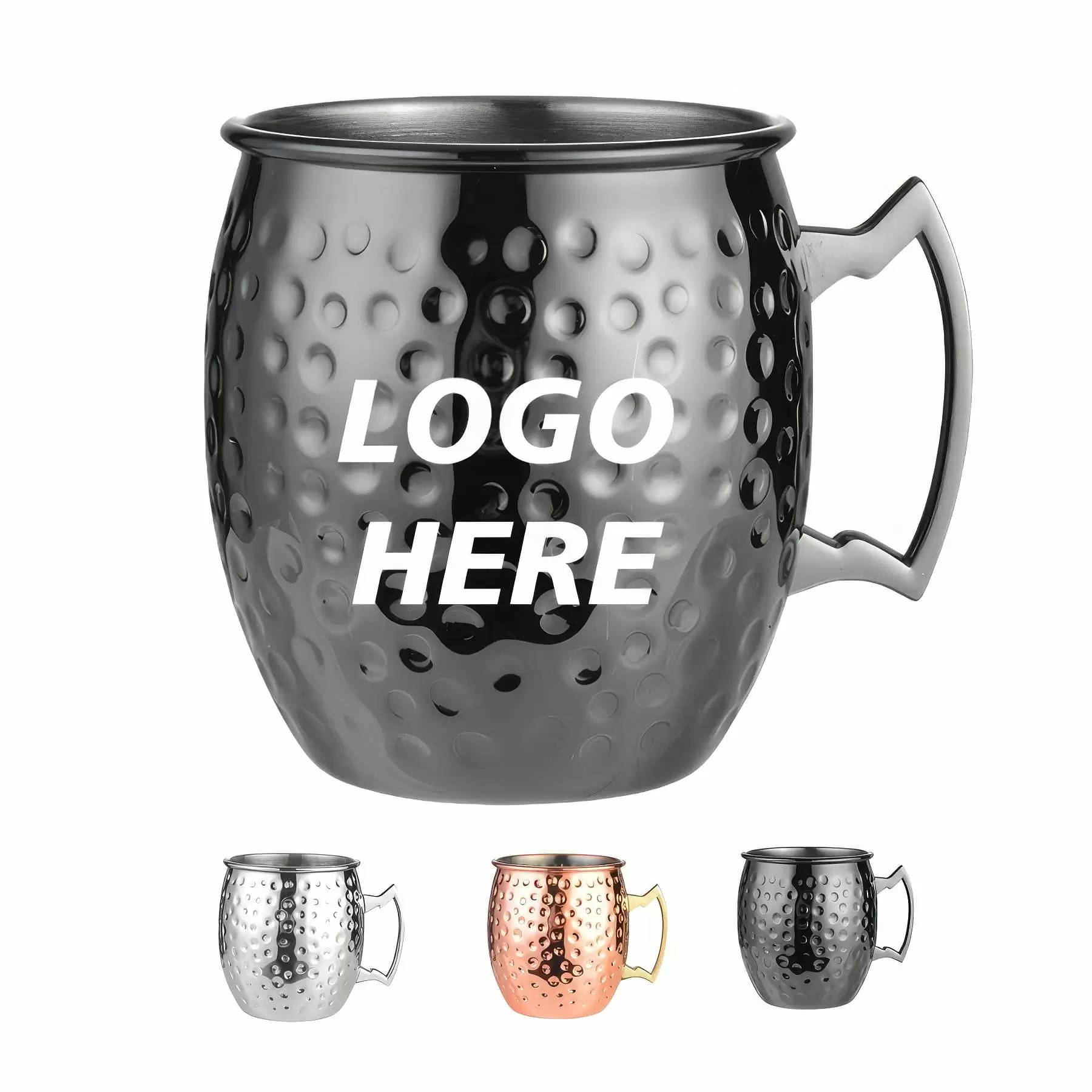 Custom 18 oz Stainless Steel Moscow Mule Mug