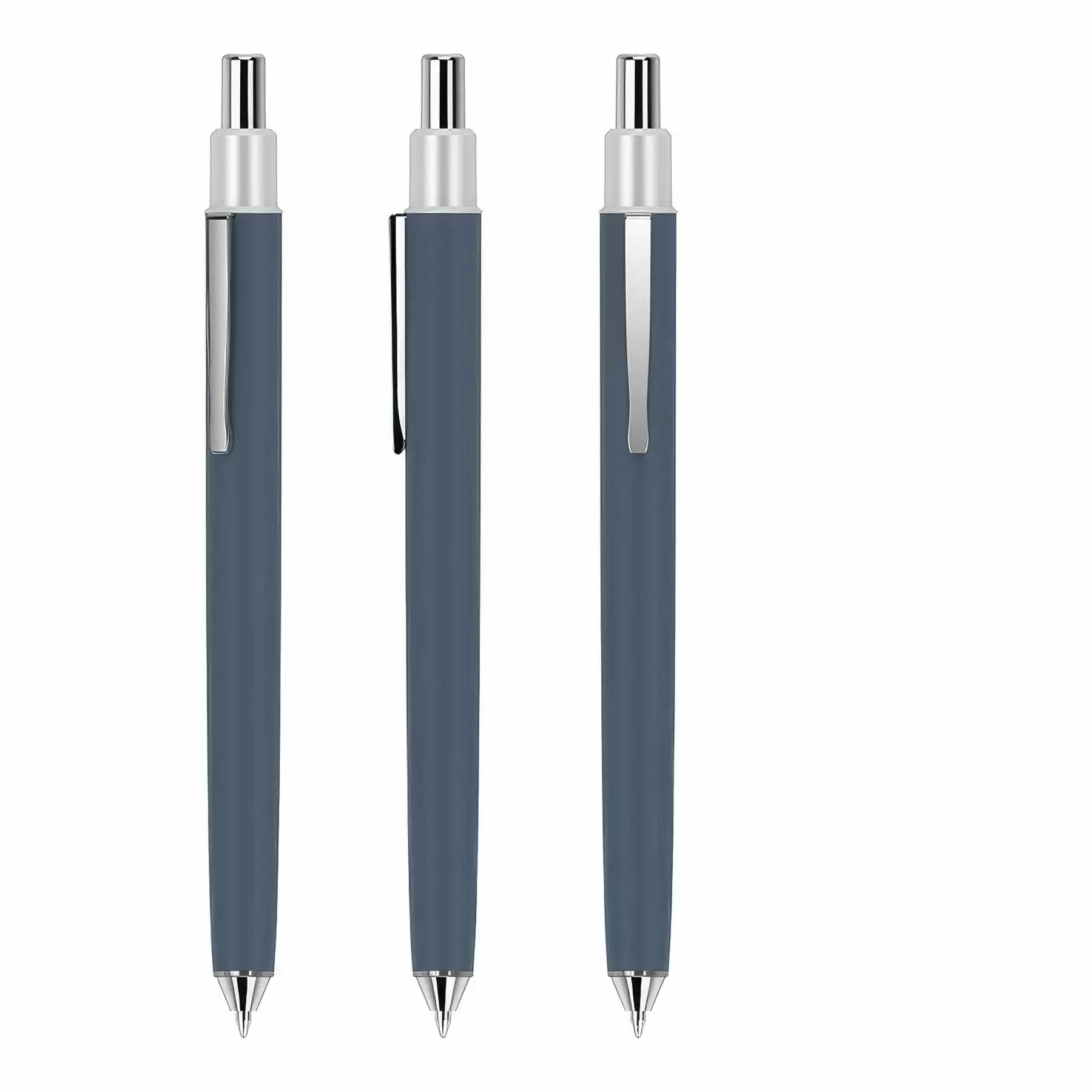 Custom Aluminum Matte Ballpoint Pen - Image 2