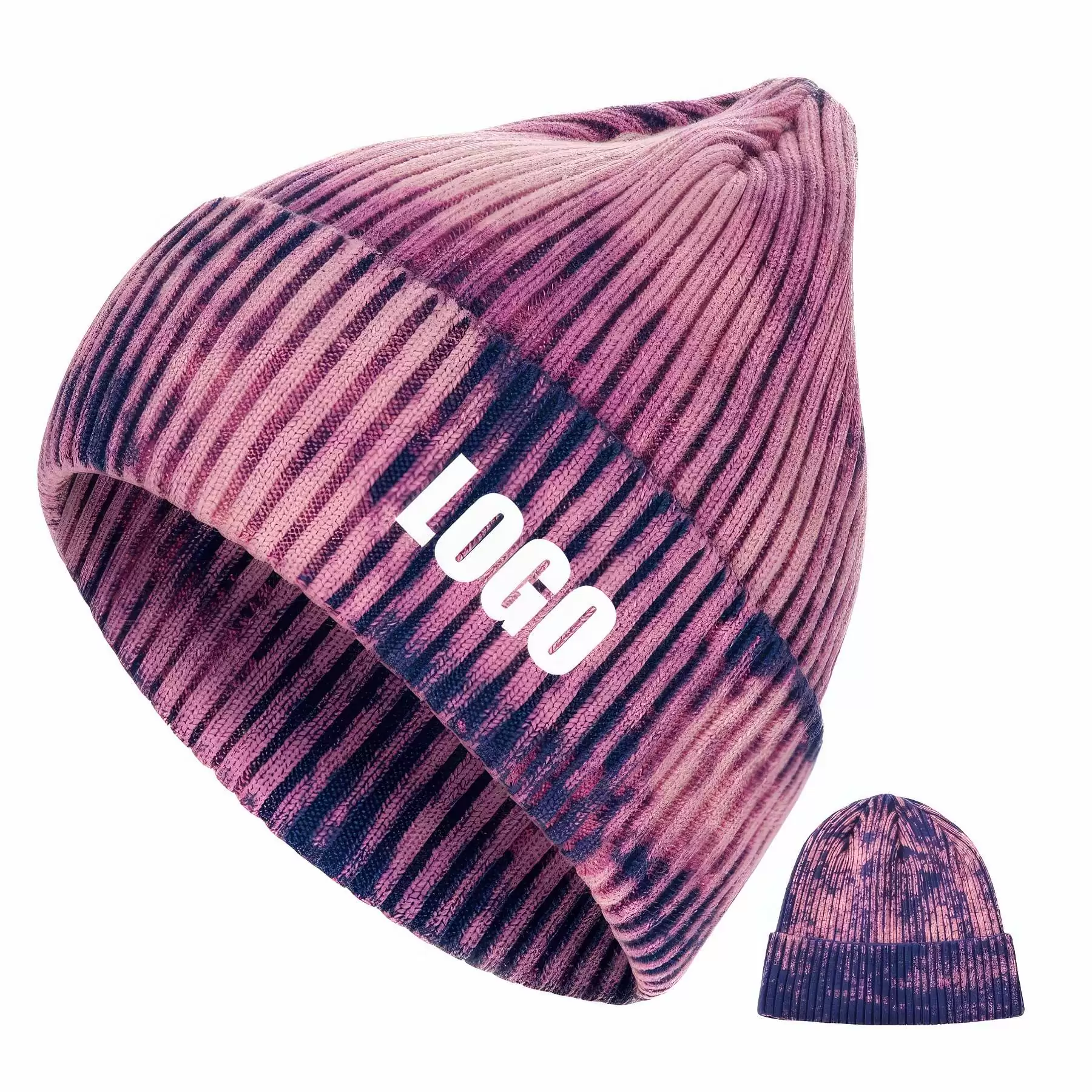 Custom Beanie Hats Winter Knitted Caps Unisex