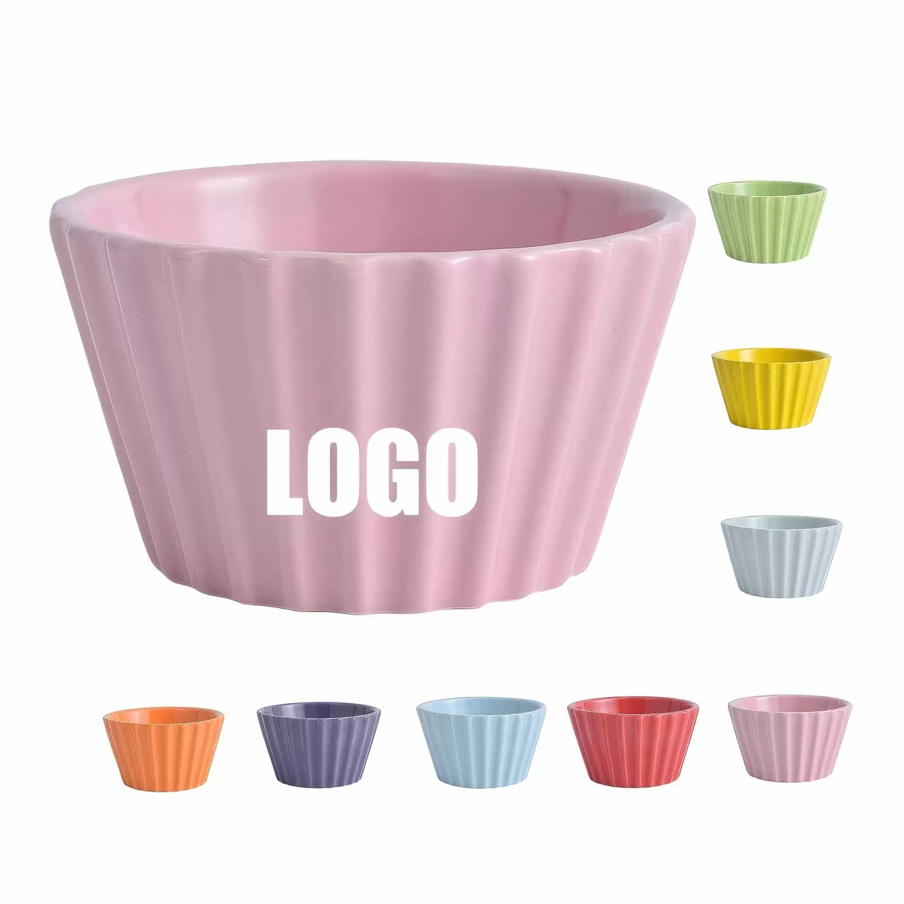 Custom 5 oz Ceramic Dessert Bowls