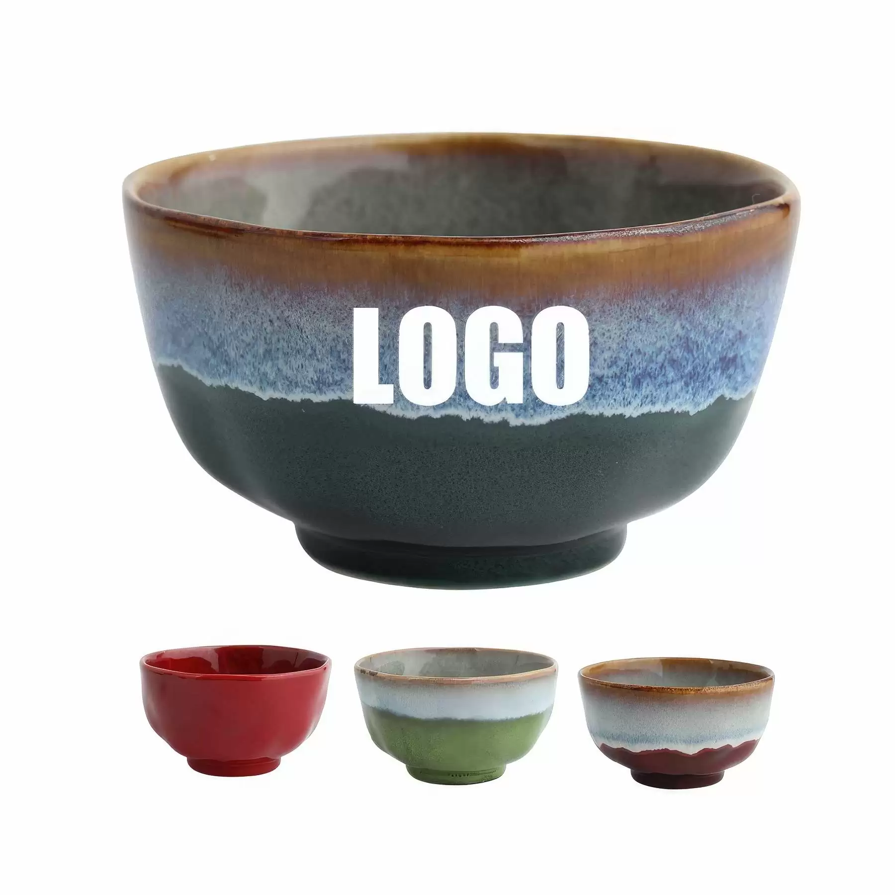 Custom 4.5 Inch Ceramic Dessert Bowls