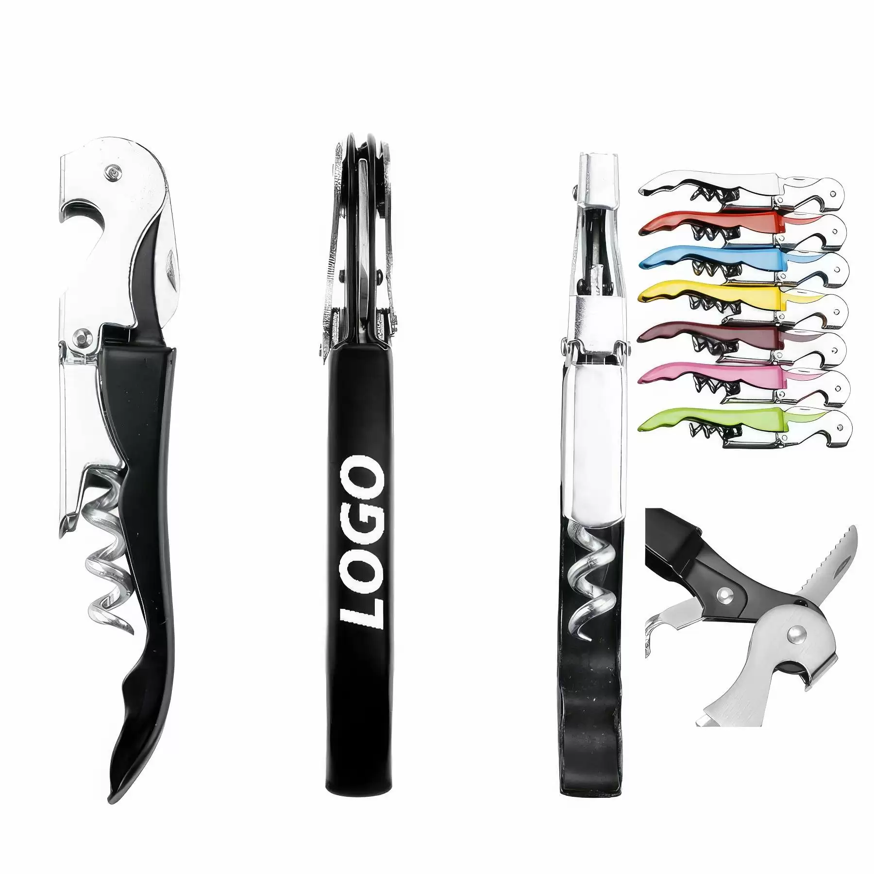 Custom Professional Waiter Corkscrew Wine Openers