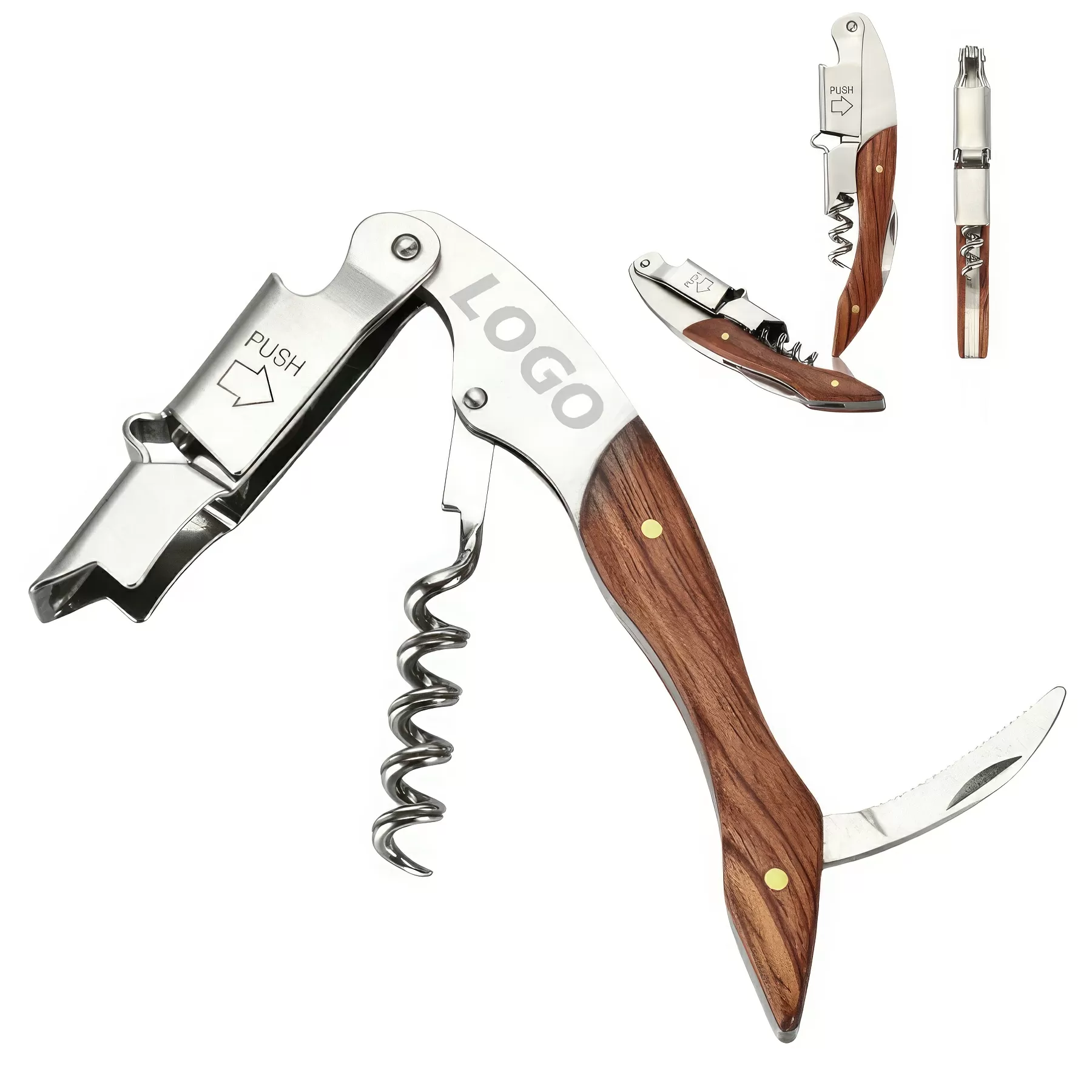 Custom Professional Waiter Corkscrew Wine Openers