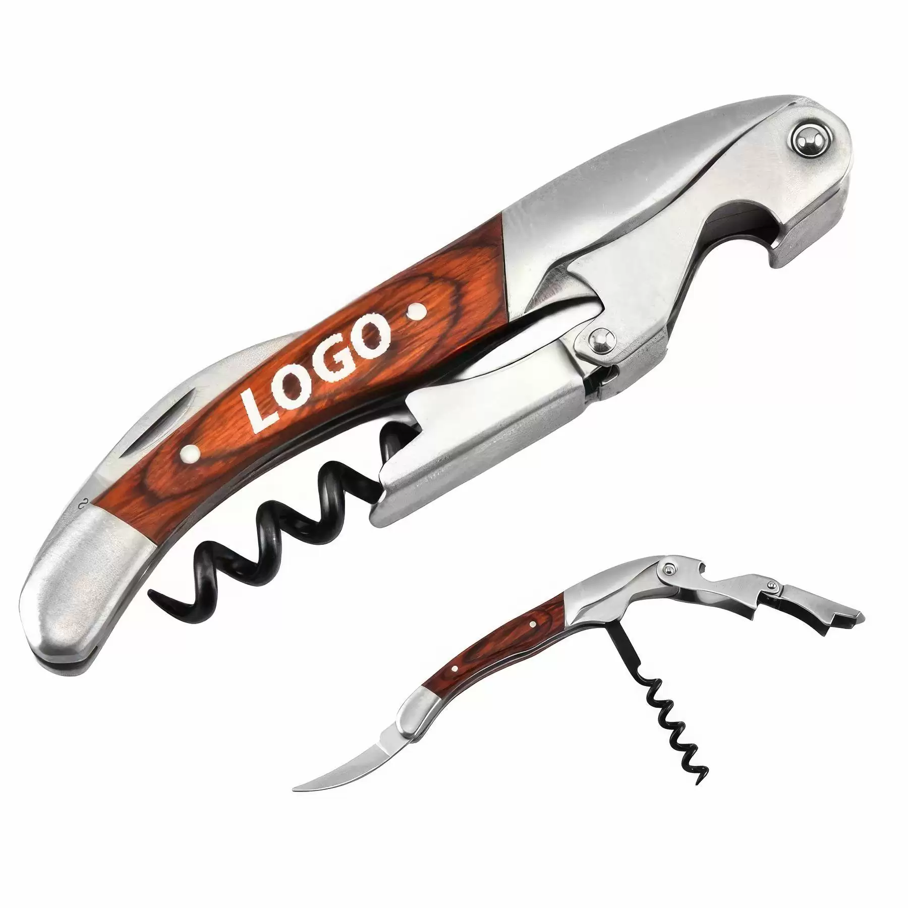 Custom Professional Waiter Corkscrew Wine Openers