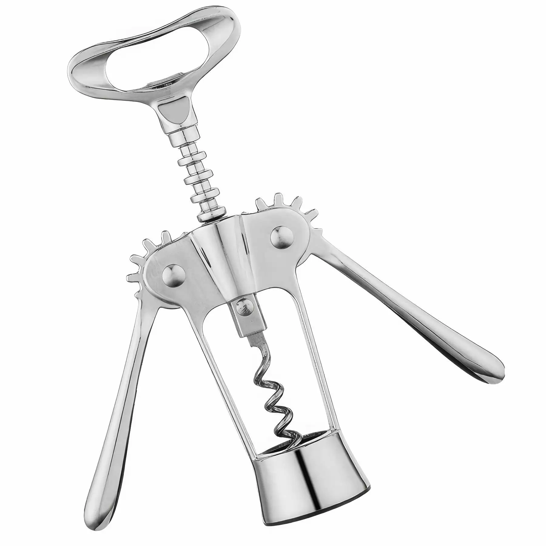 Custom Zinc Alloy Premium Wing Corkscrew Wine Bottle Opener - Image 2
