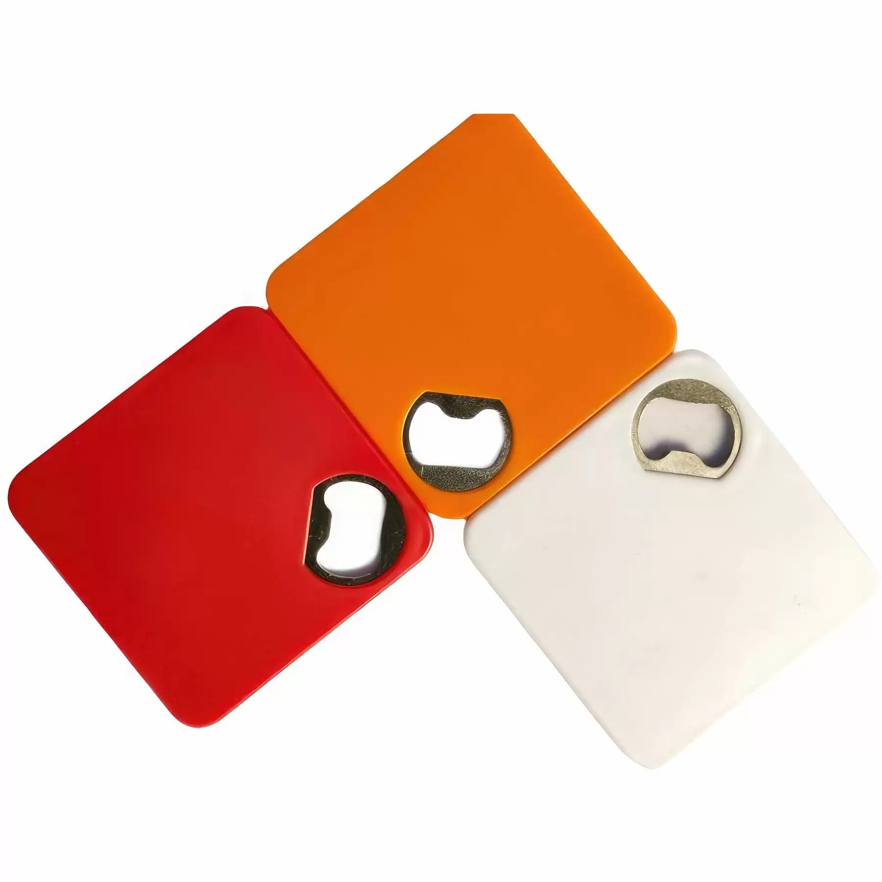 Custom Square Coaster and Bottle Opener - Image 2