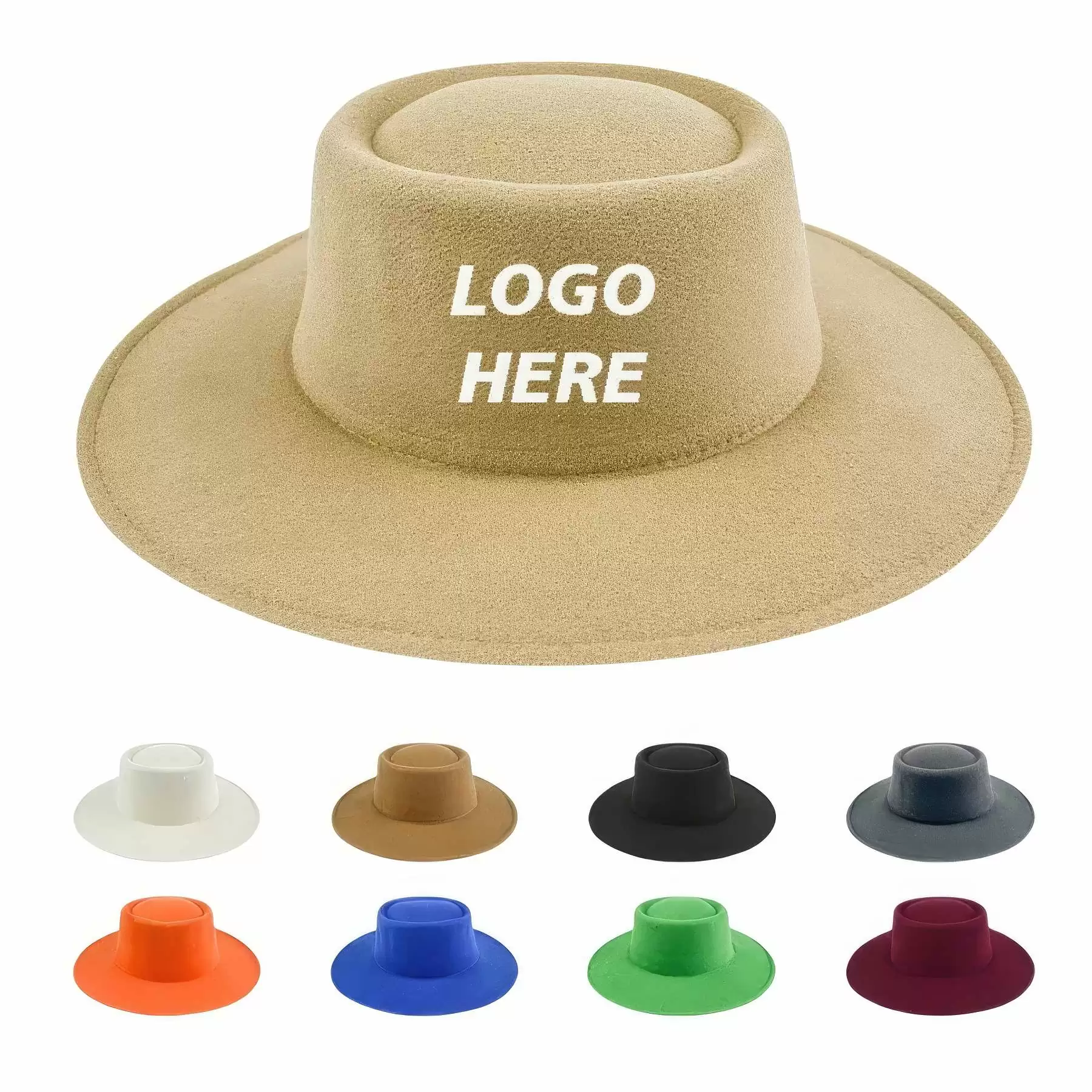 Custom Vintage Wide Brim Felt Jazz Hat