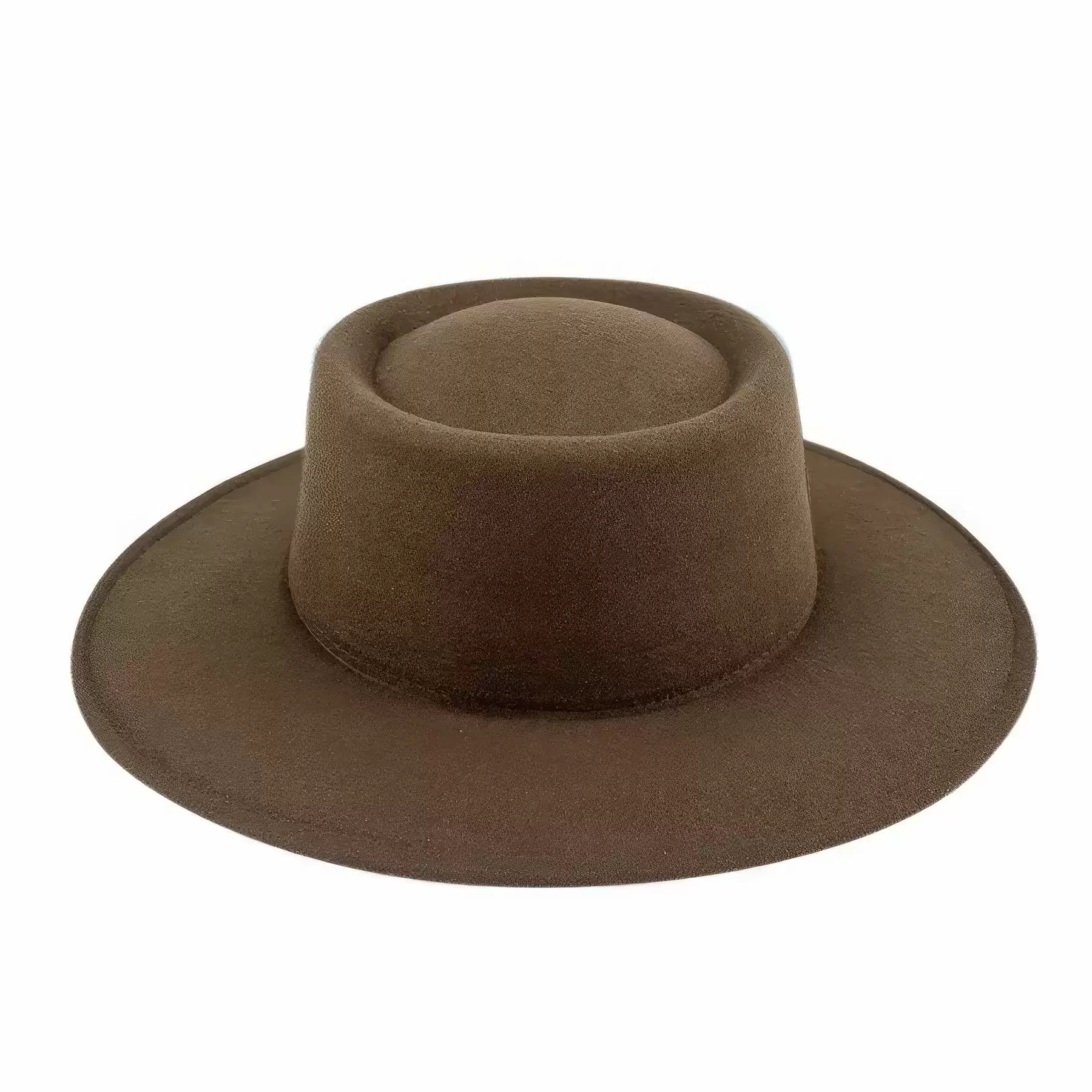 Custom Vintage Wide Brim Felt Jazz Hat - Image 2