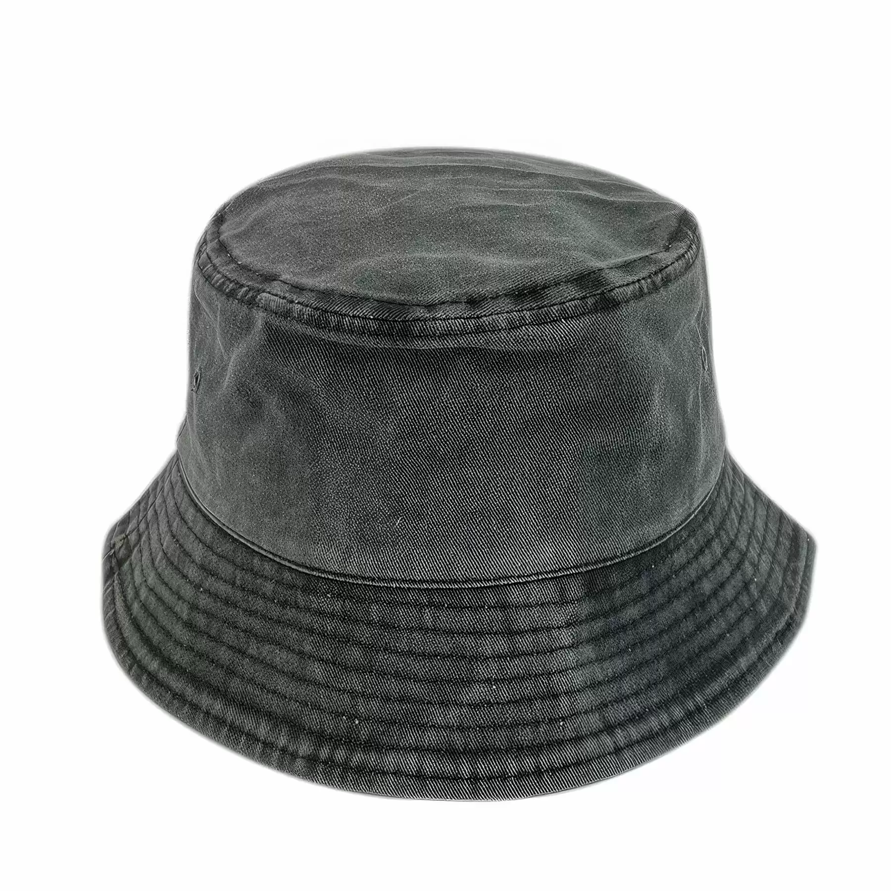 Custom Washed Cotton Bucket Hats Unisex - Image 2