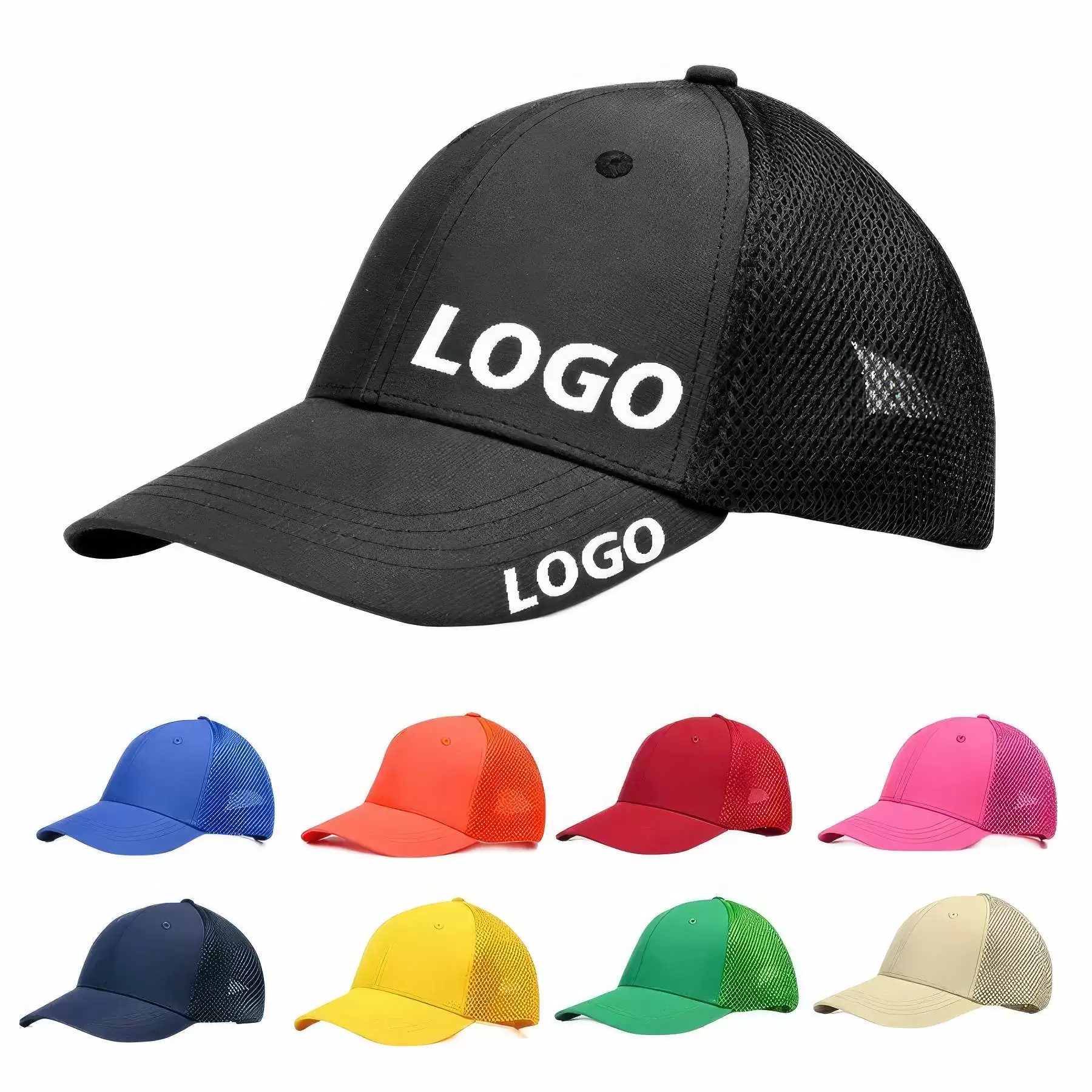 Custom Adjustable Mesh Back Trucker Hat