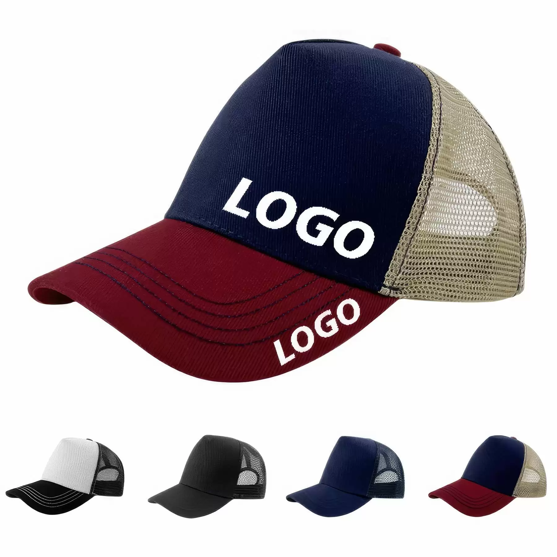 Custom Adjustable Mesh Back Trucker Hat