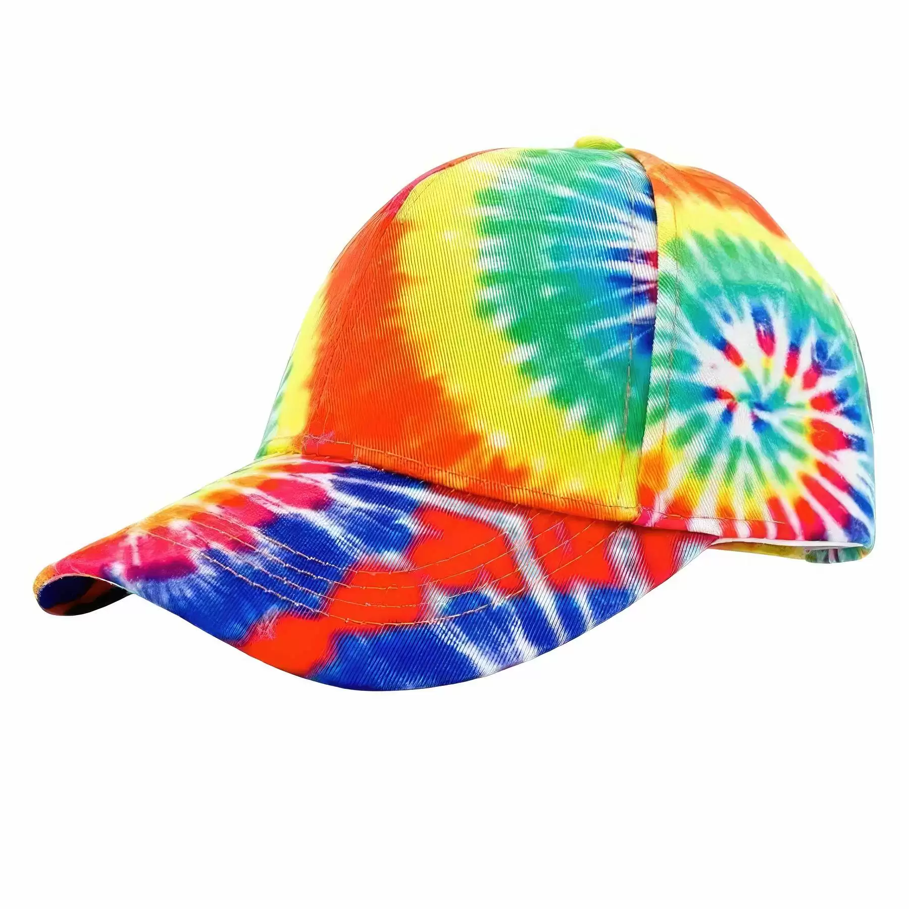 Custom Tie-dye Baseball Cap Golf Dad Hat for Men and Women - Image 2