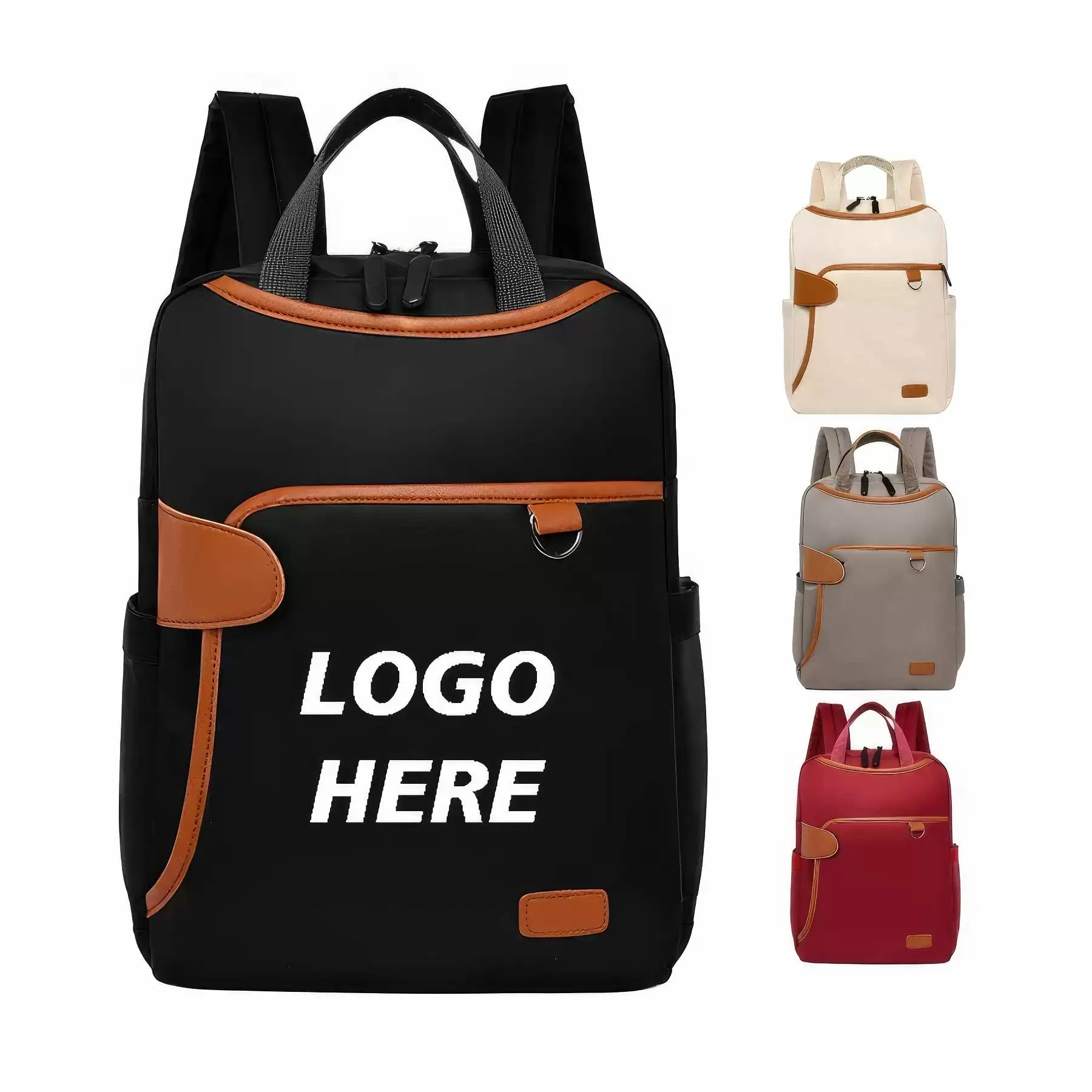 Custom Water Resistant Travelling Backpack for Men Women