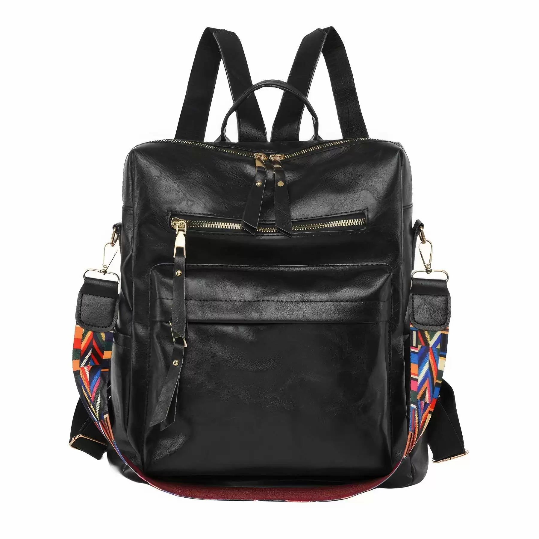 Custom Leather Travel Fashion Shoulder Bags - Image 2