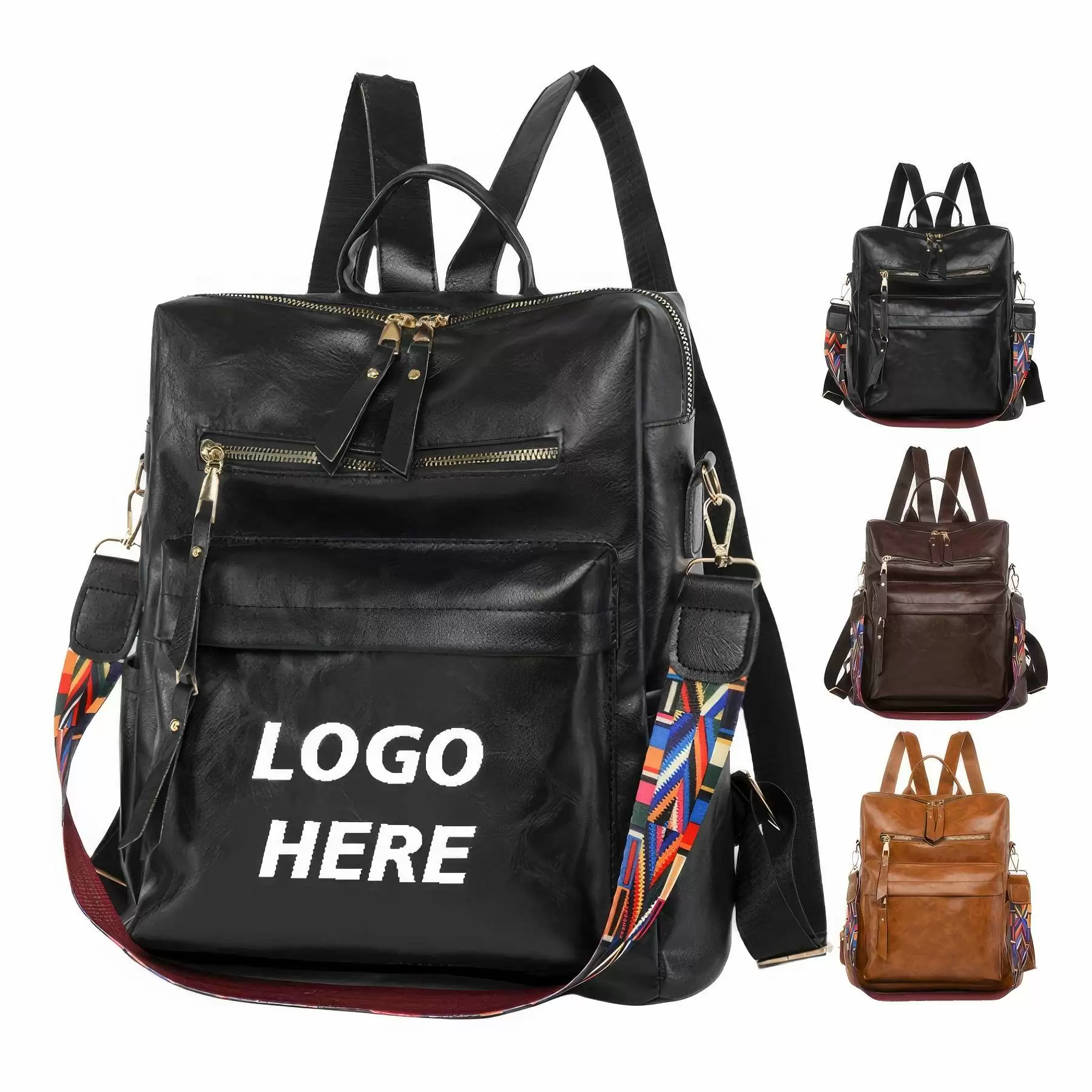 Custom Leather Travel Fashion Shoulder Bags