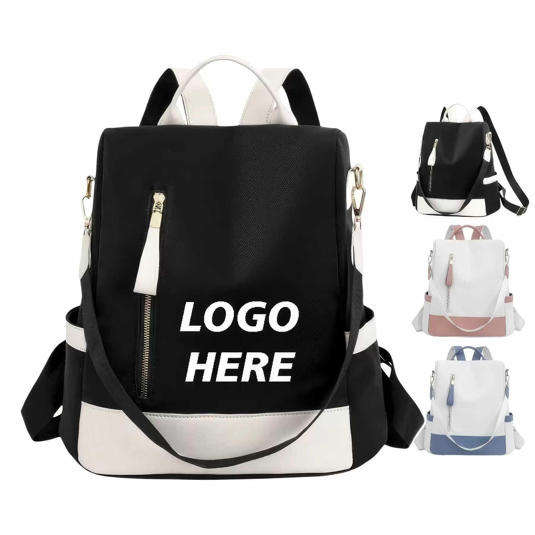 Custom Water Resistant School Backpack Daypack for Men WomenF
