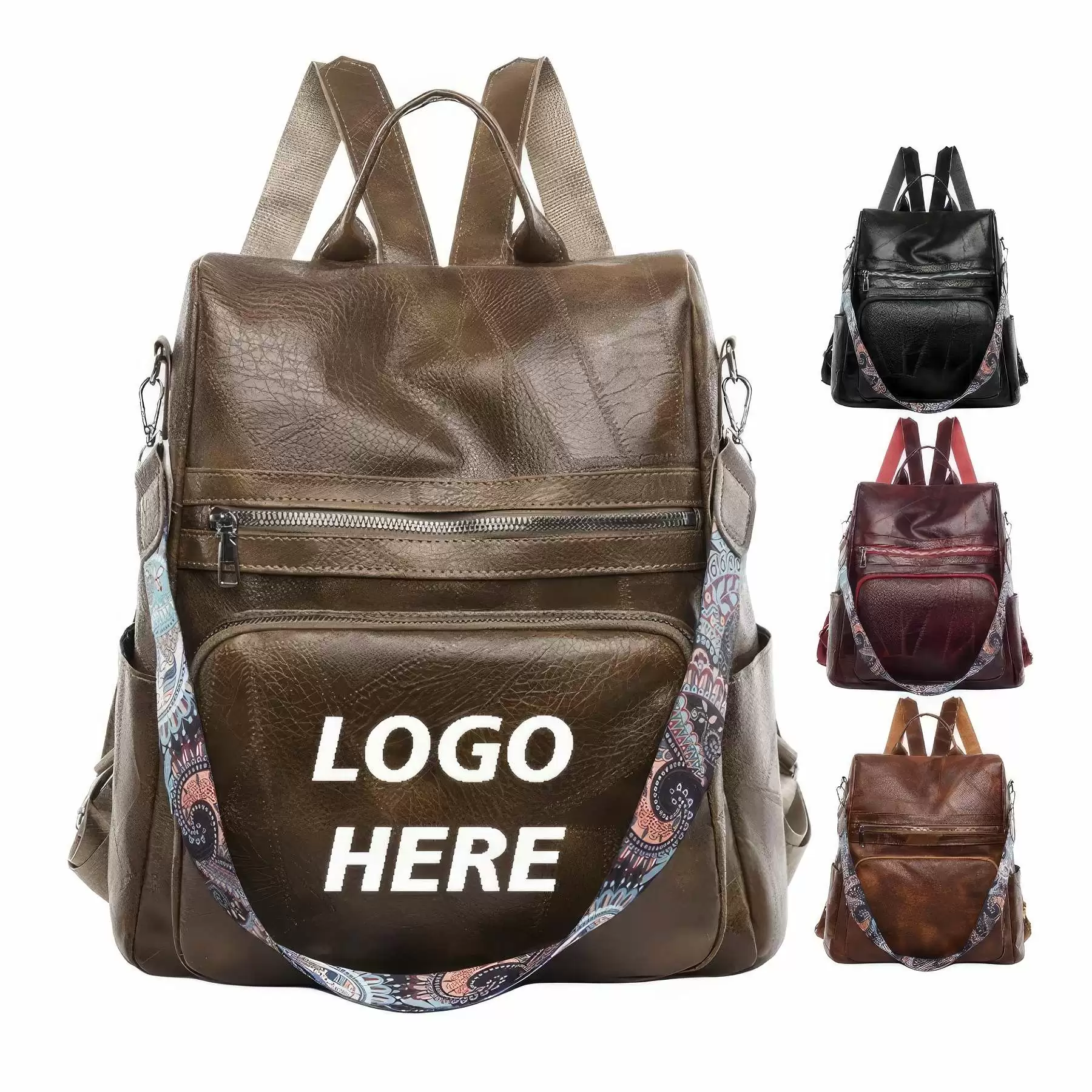 Custom Leather Travel Fashion Shoulder Bags